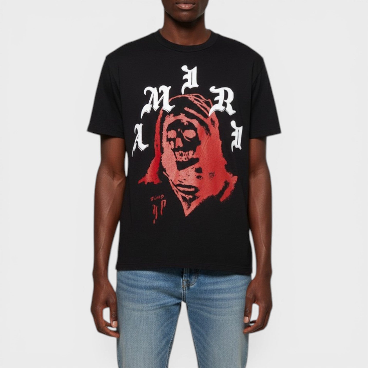 Amiri Wes Lang Solar Kings T-Shirt Black