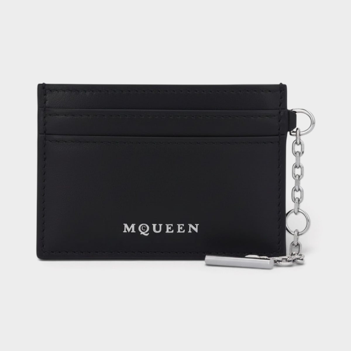 T-bar Card Holder Black Silver