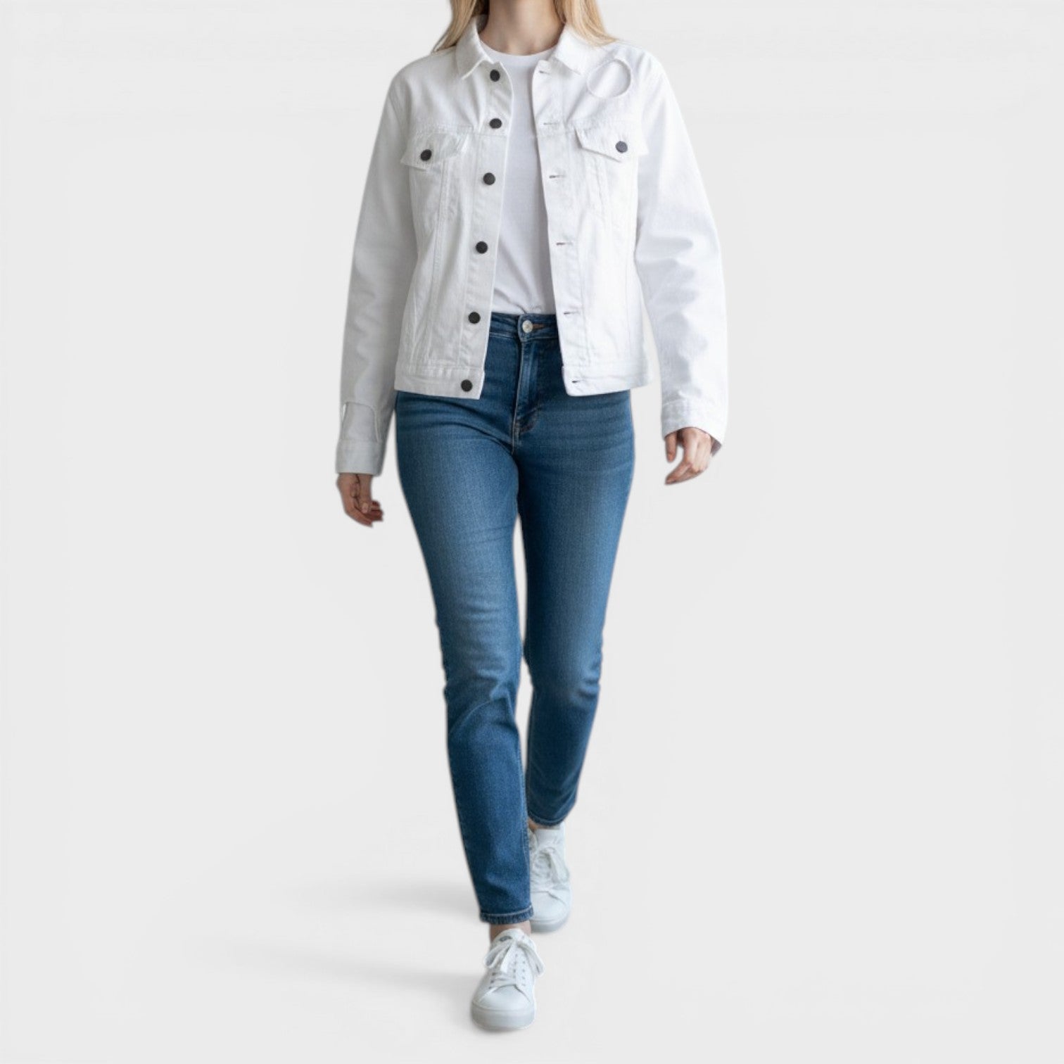 Meteor Hole Jacket White