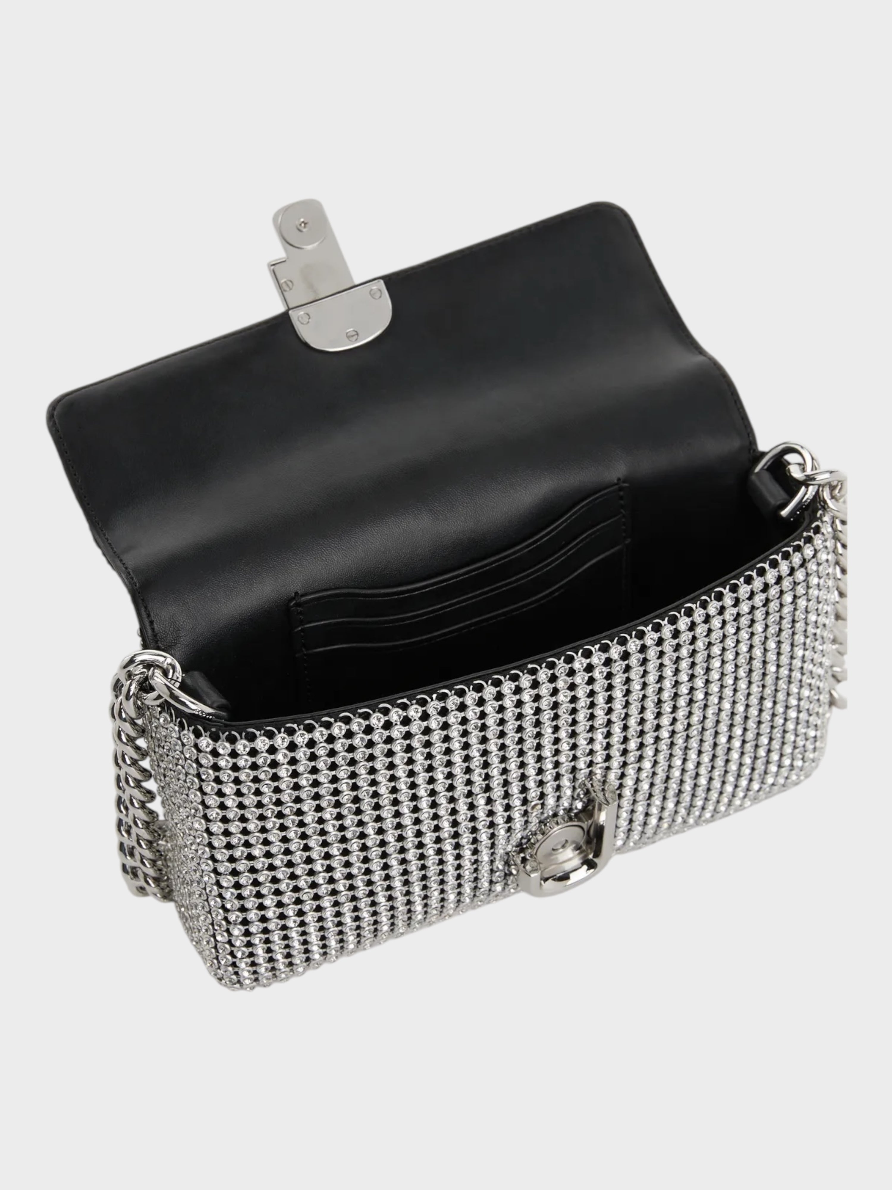 Marc Jacob’s Rhinestone Mini Bag Silver