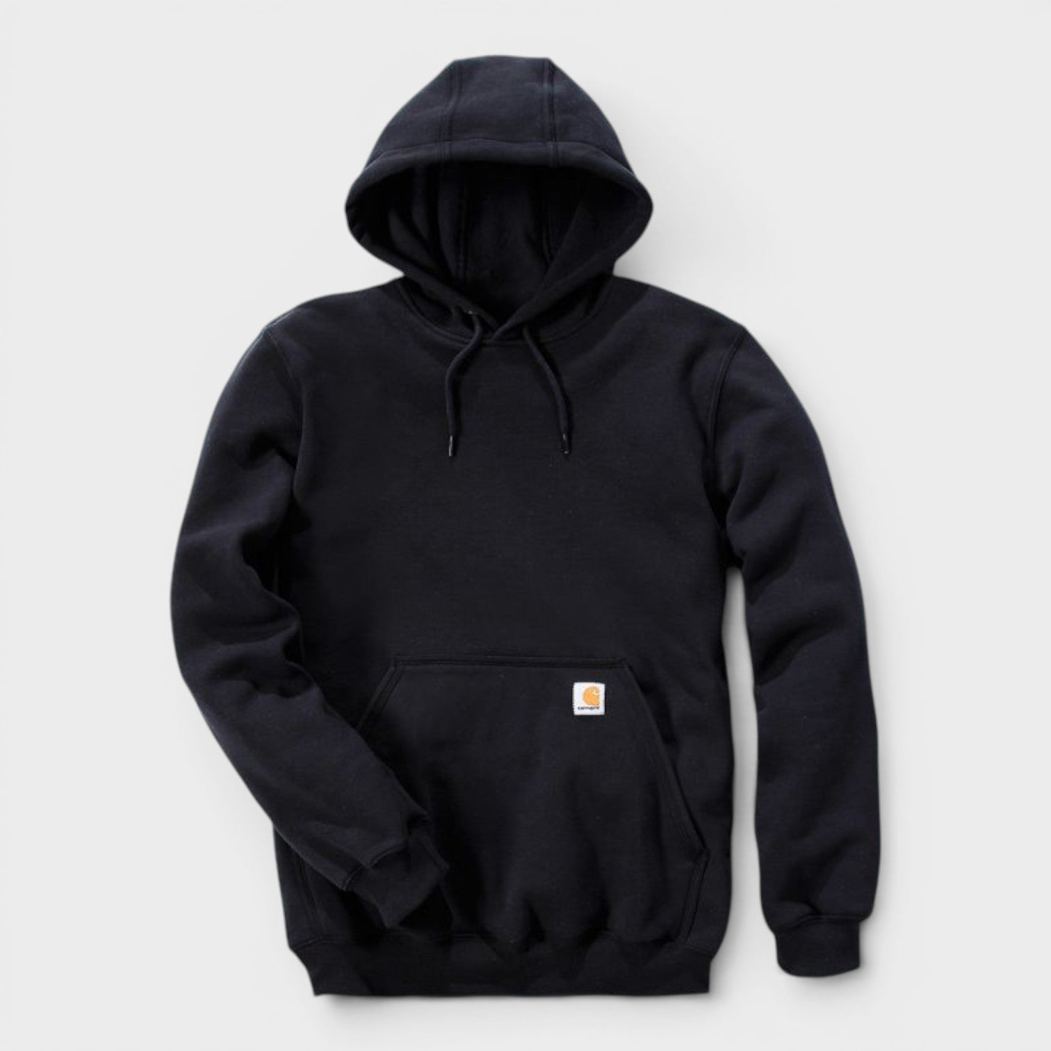 Loose Fit Midweight Hoodie Black