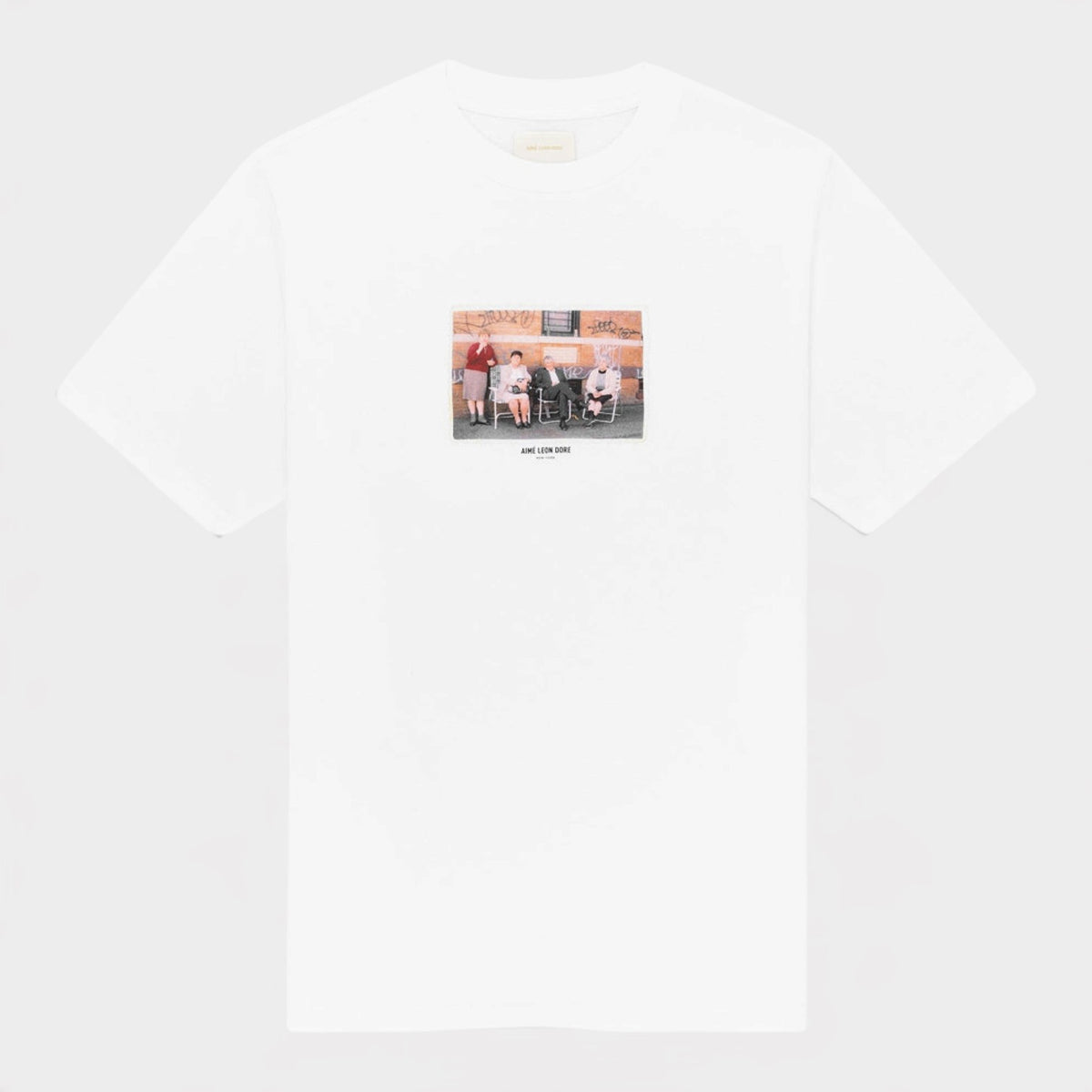 FW23 Fall Photo Tee Sitting White