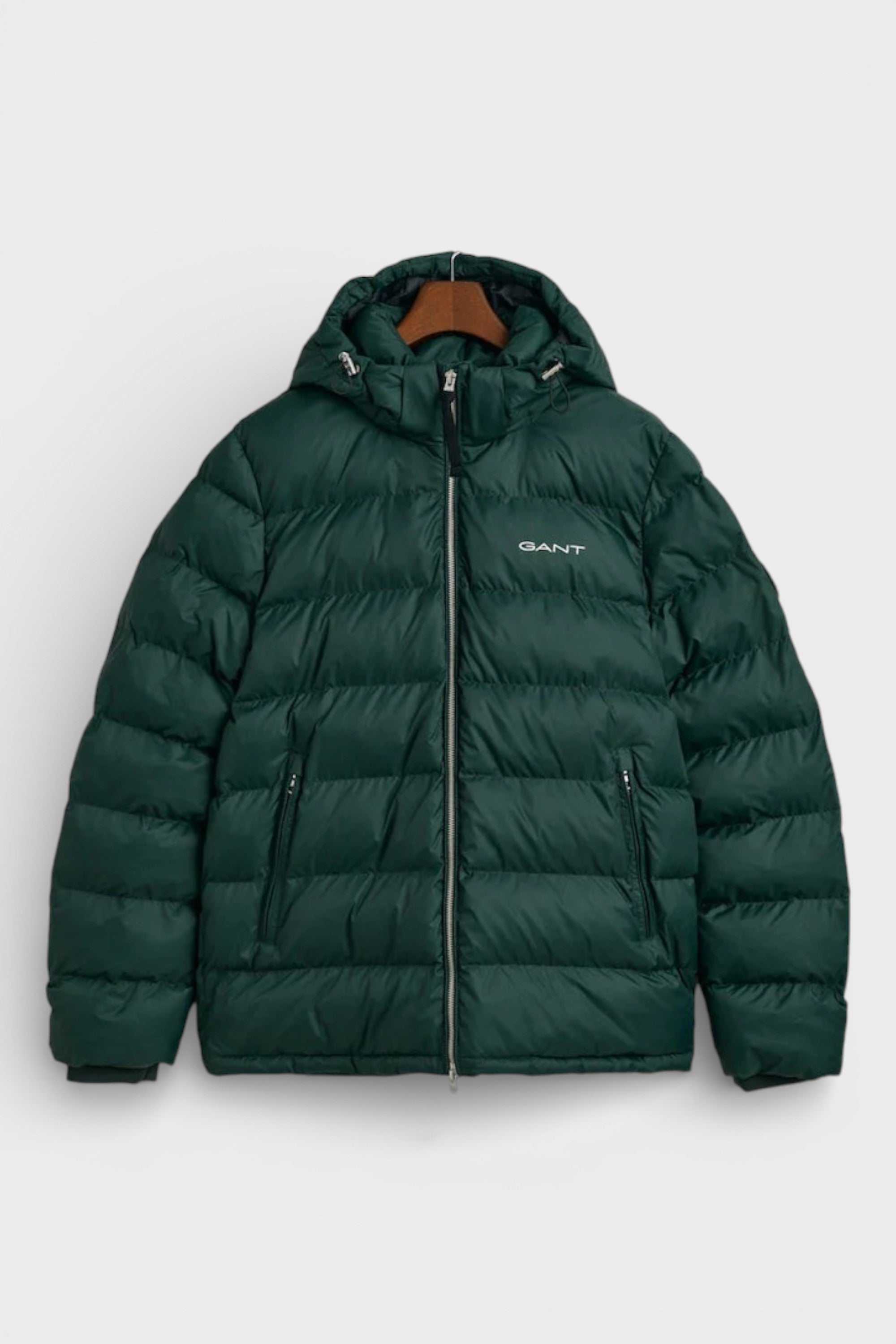 Gant Tartan Green Active Cloud Jacket