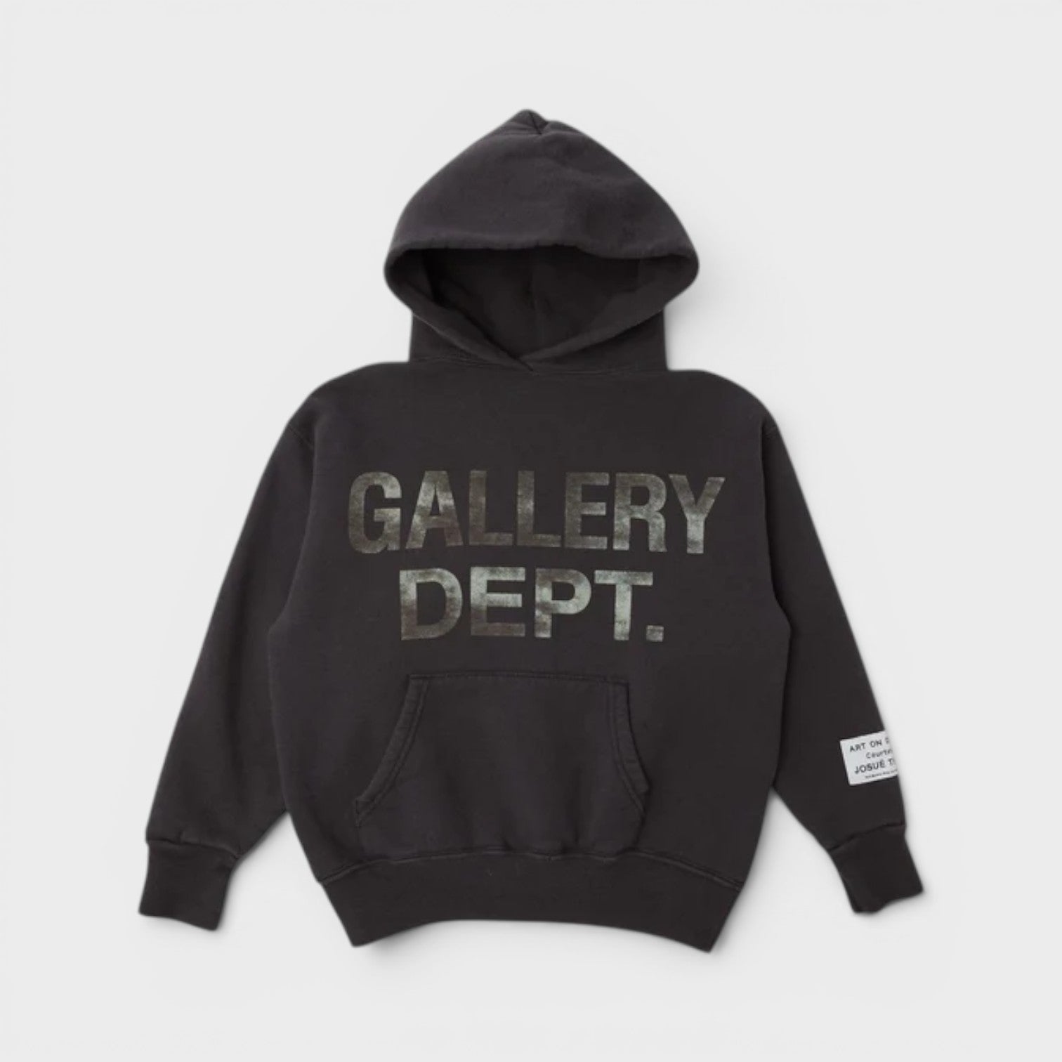 Logo Pullover Hoodie Black Kids