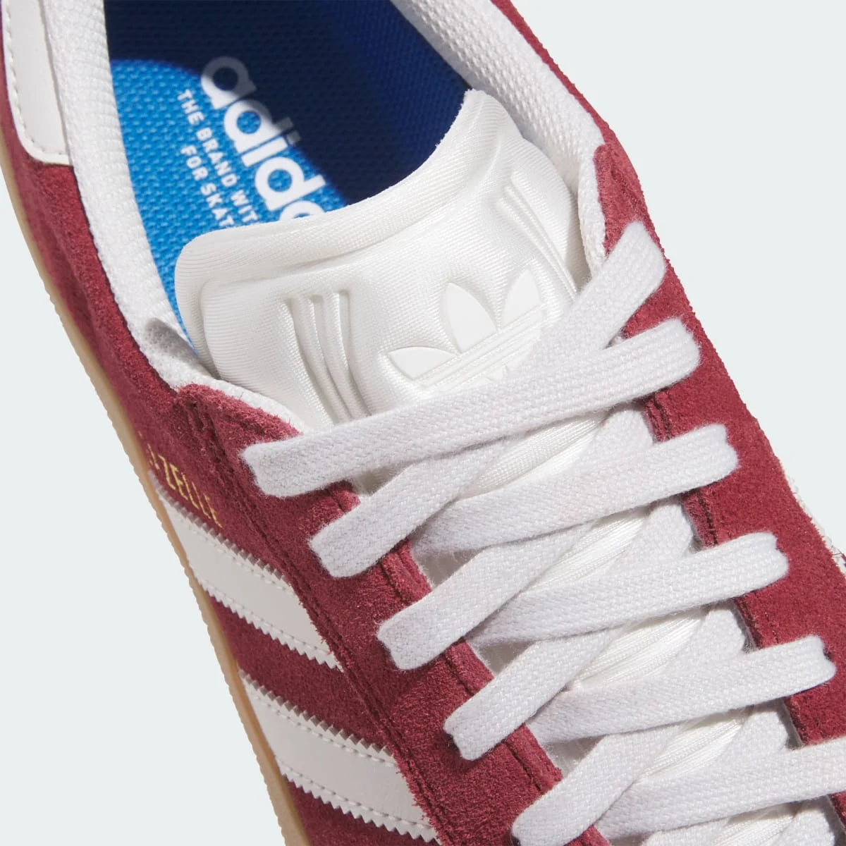 Gazelle ADV Shadow Red Crystal White Gold Metallic
