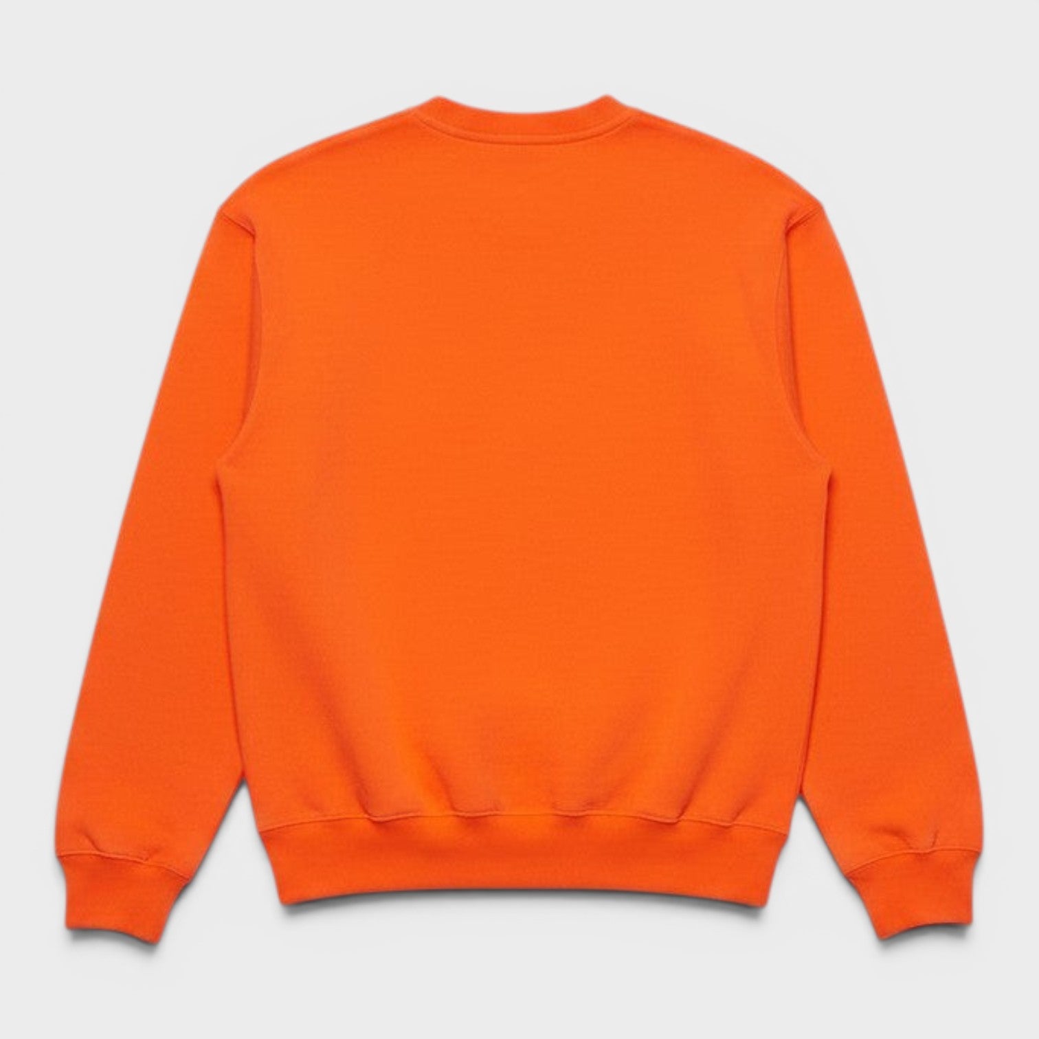 Heron OS Cotton Crewneck Orange Black