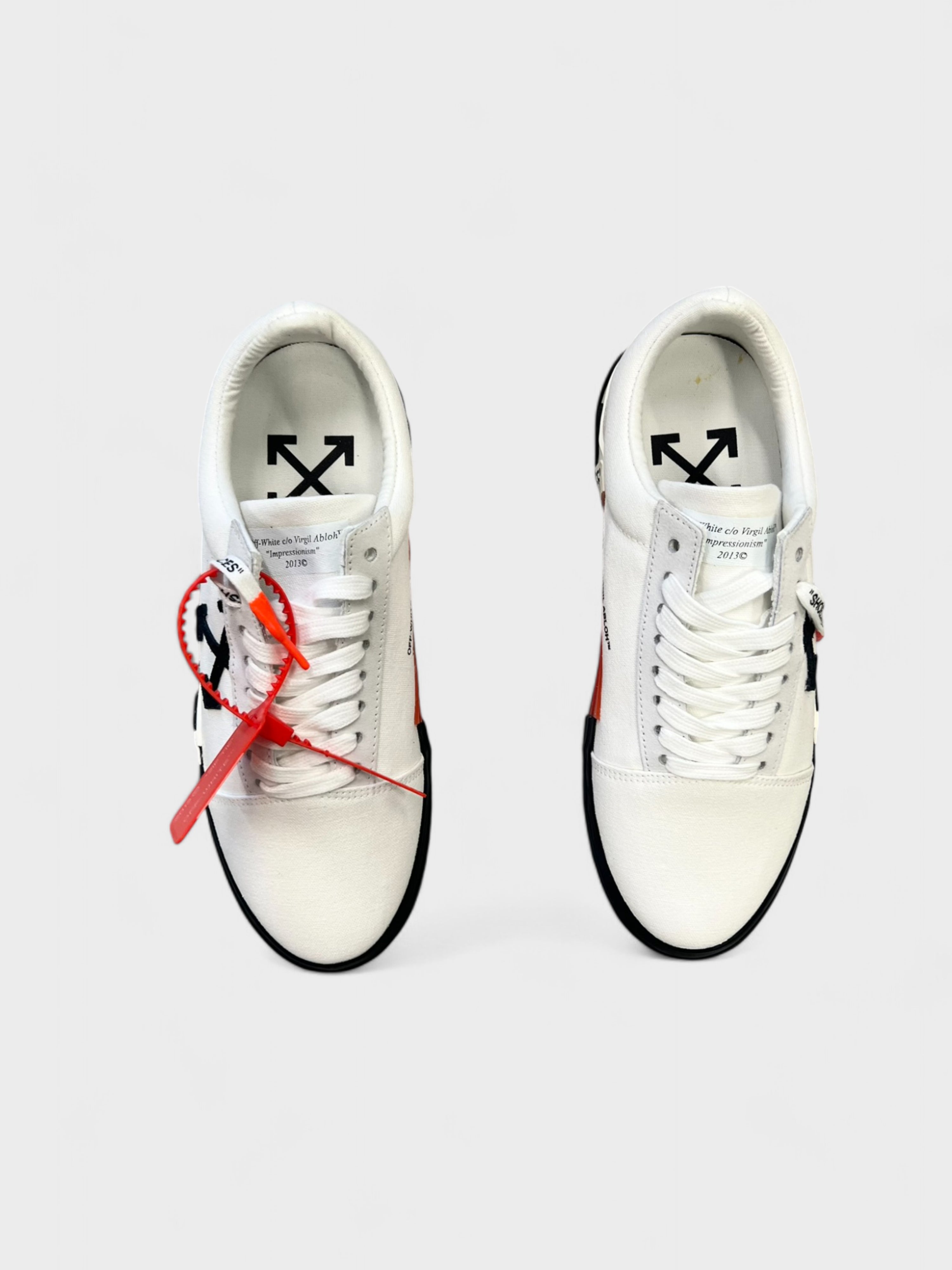 Off-White Vulc Low Top Striped White