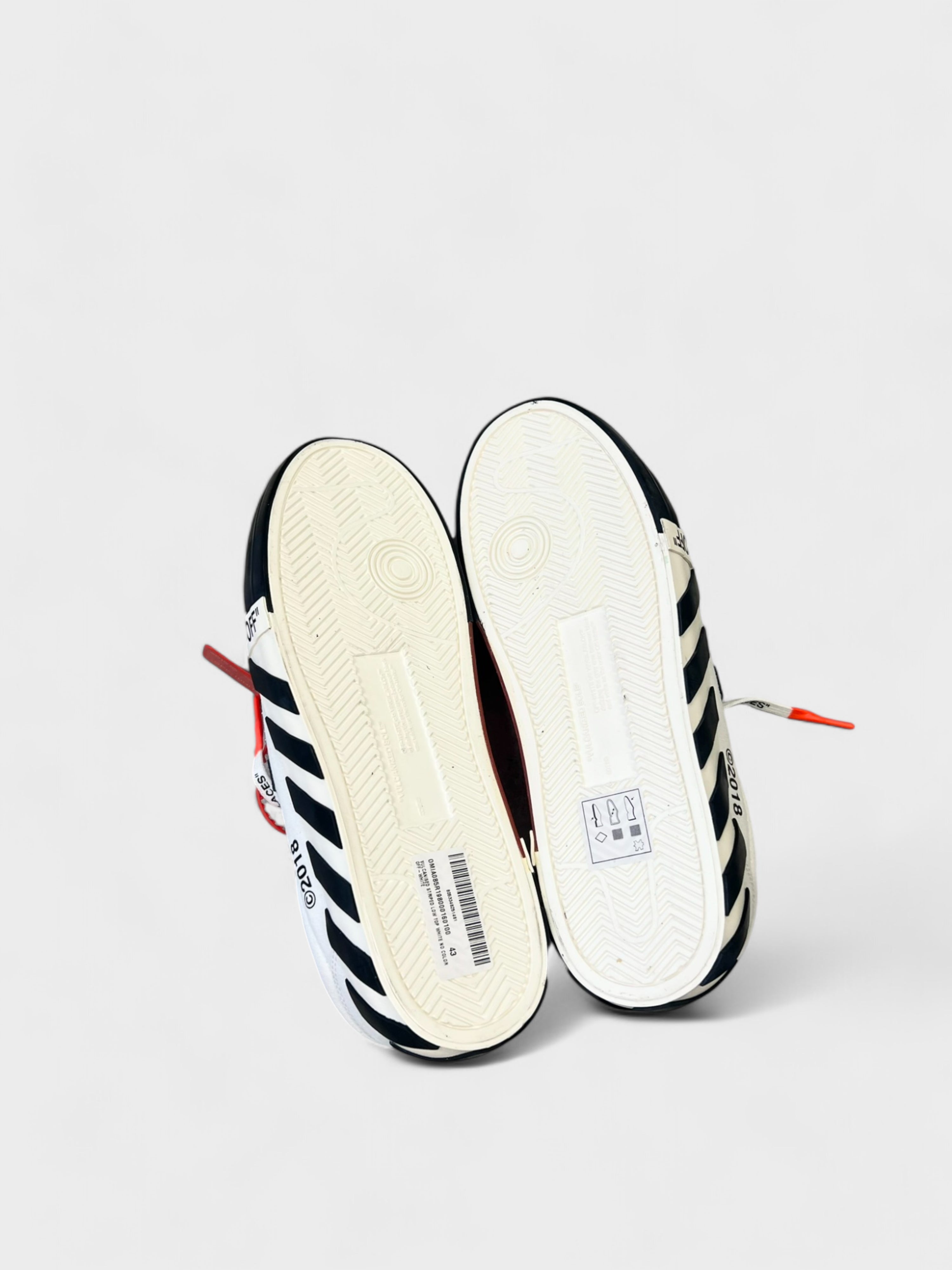 Off-White Vulc Low Top Striped White