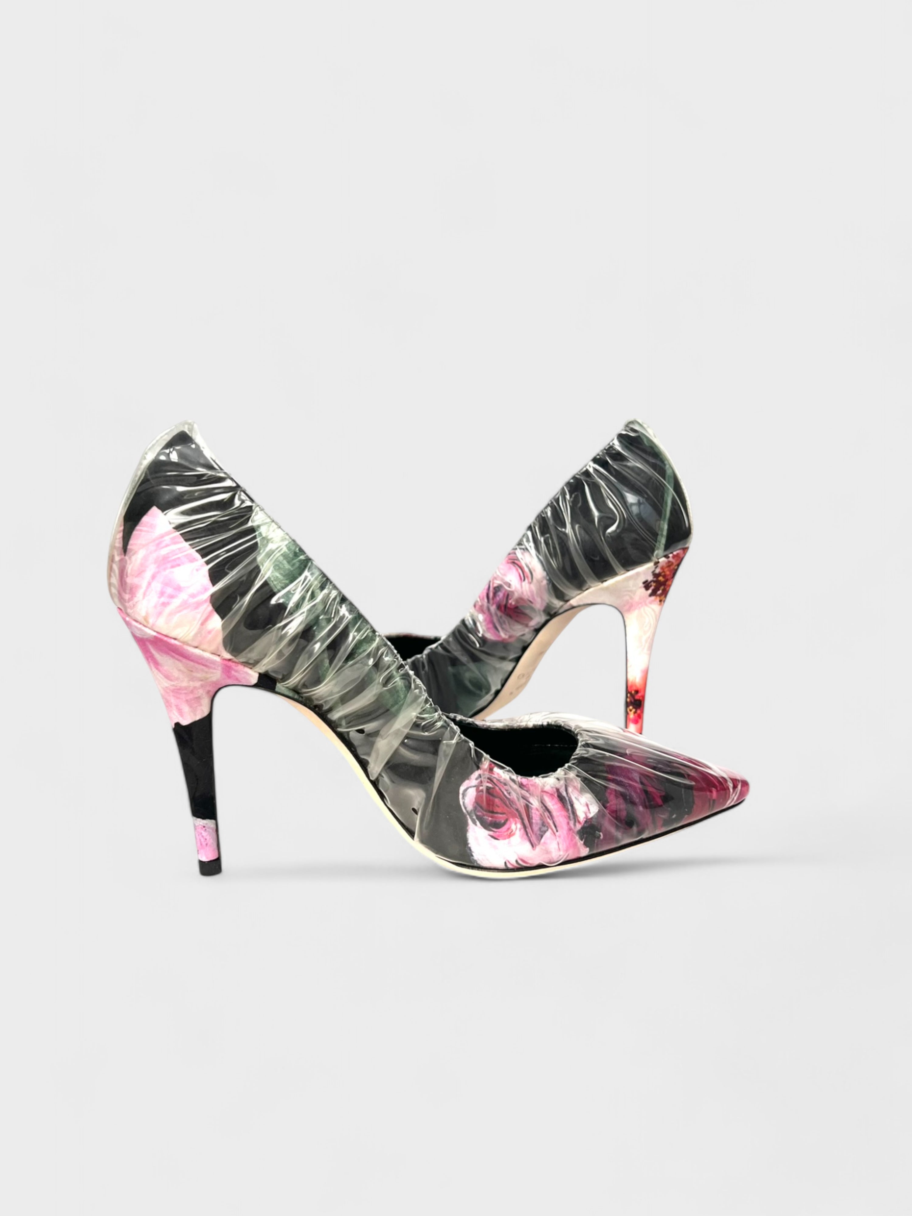 Off-White X Jimmy Choo Anne 100 Pumps Floral Pre-Loved