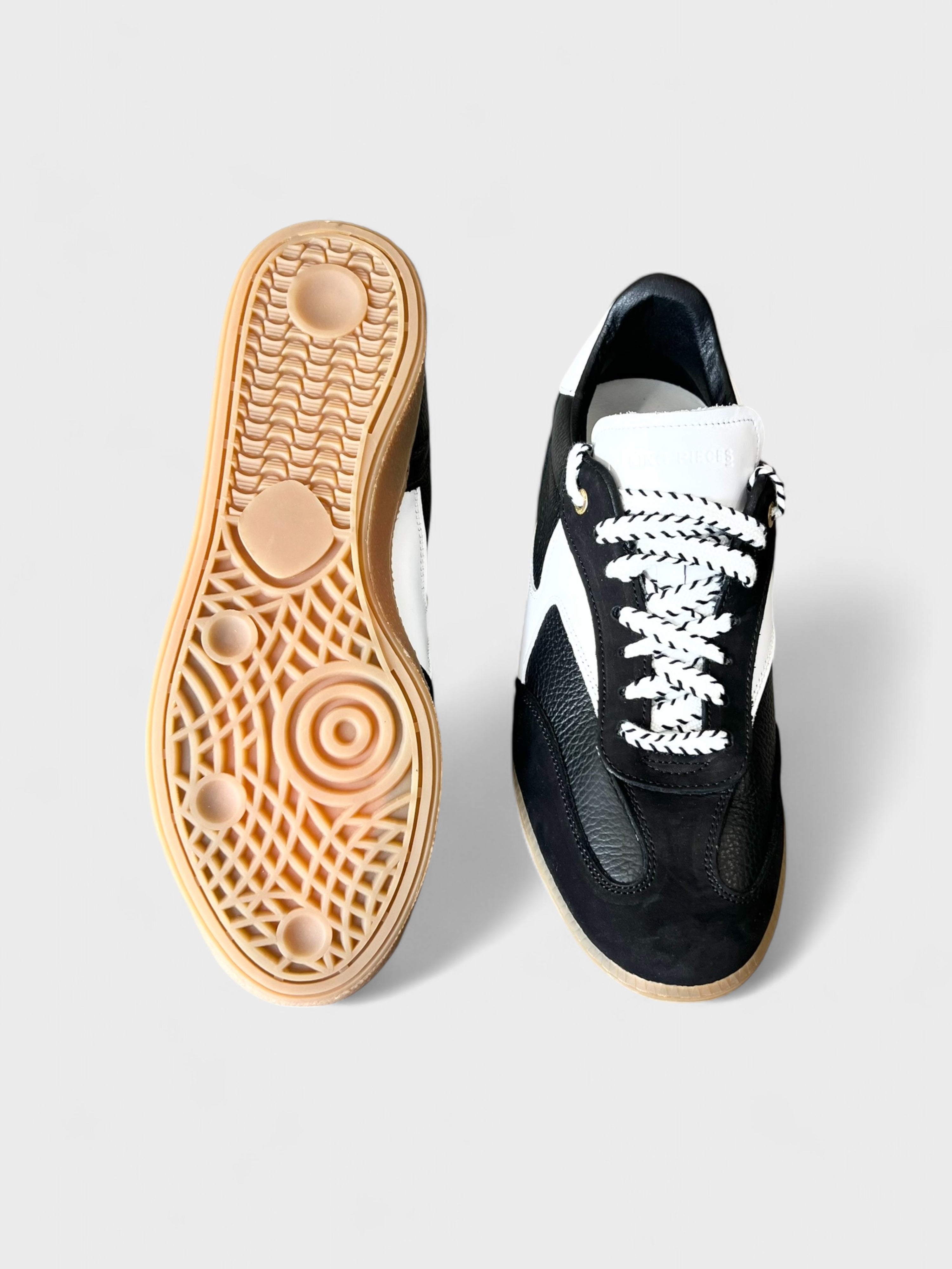 Filling Pieces Sprinter Dice Trainers Black/White