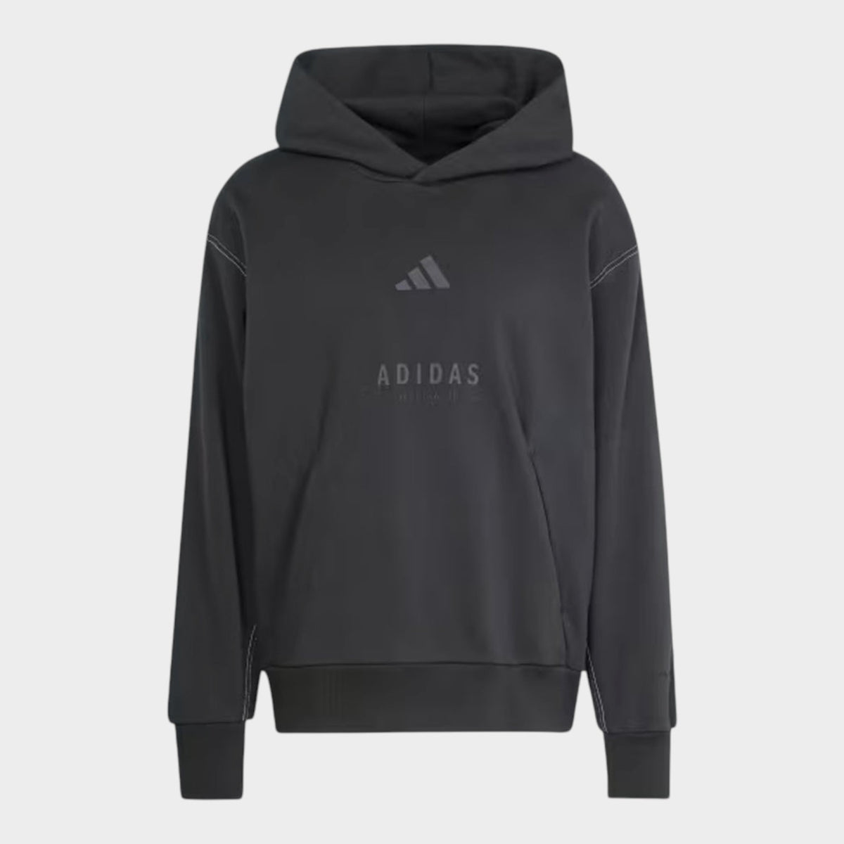 SZN Fleece Graphic Hoodie Black