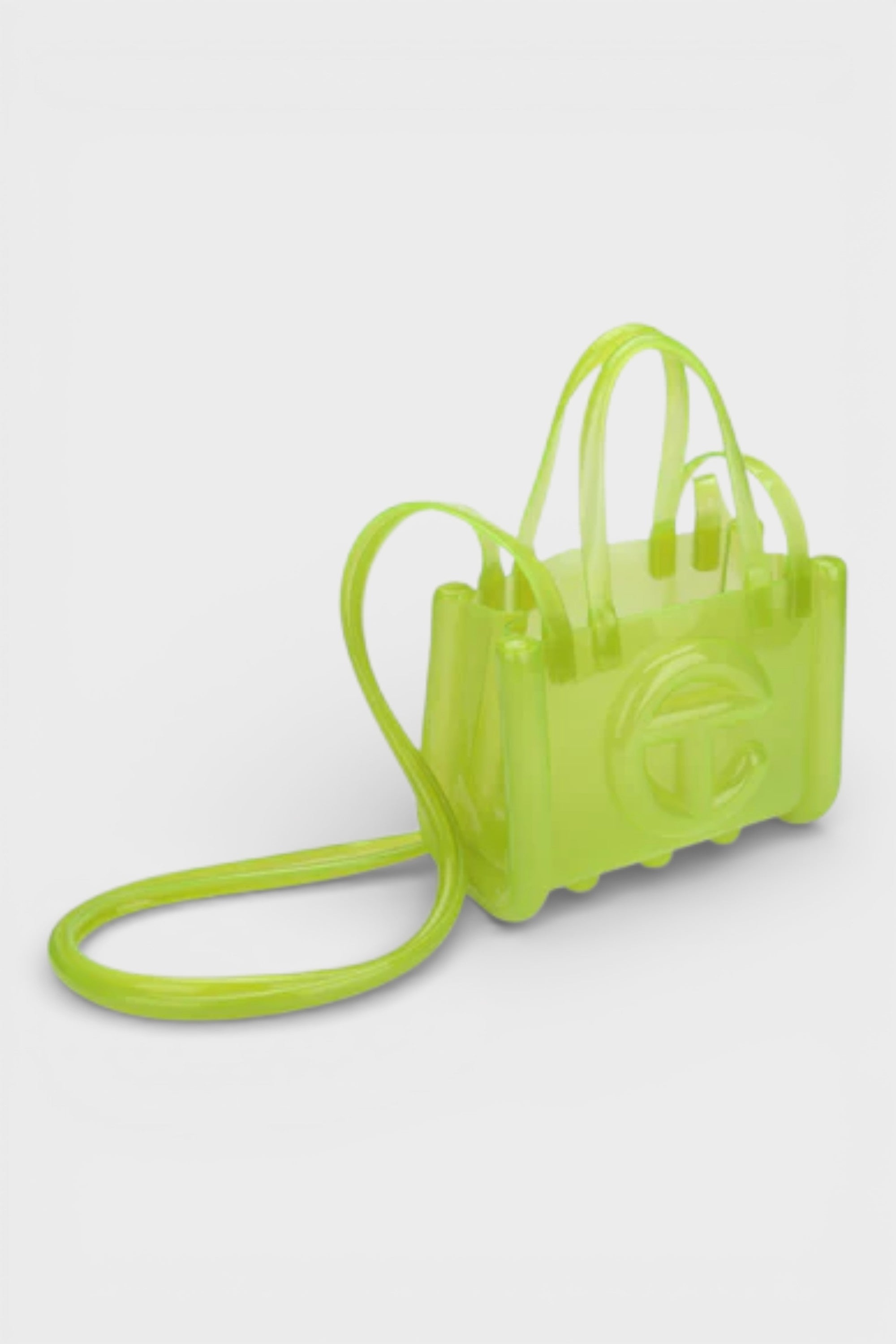 Melissa x Telfar Small Jelly Shopper Green