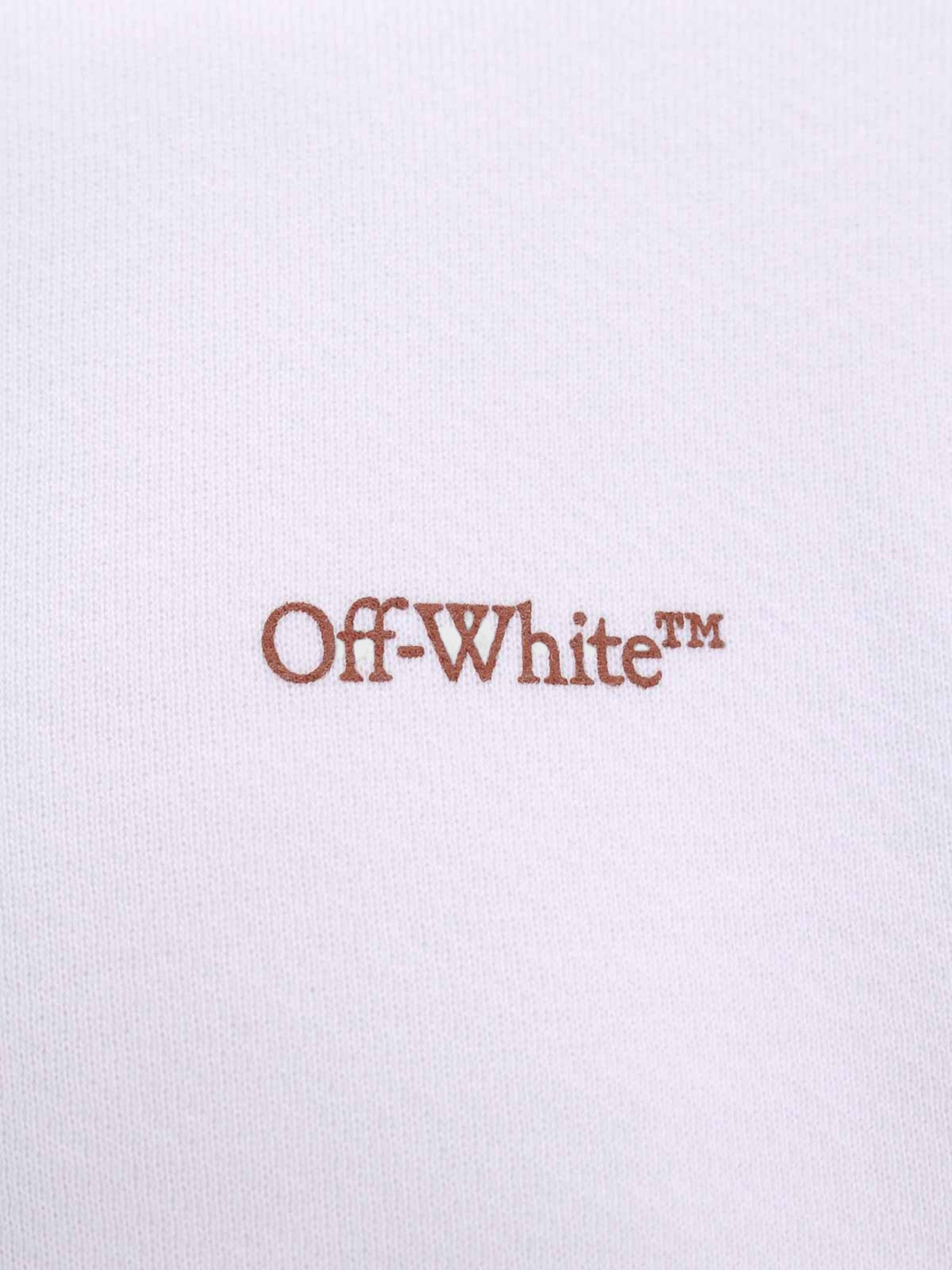 Off-White Scratch Arrow Skate Crewneck White