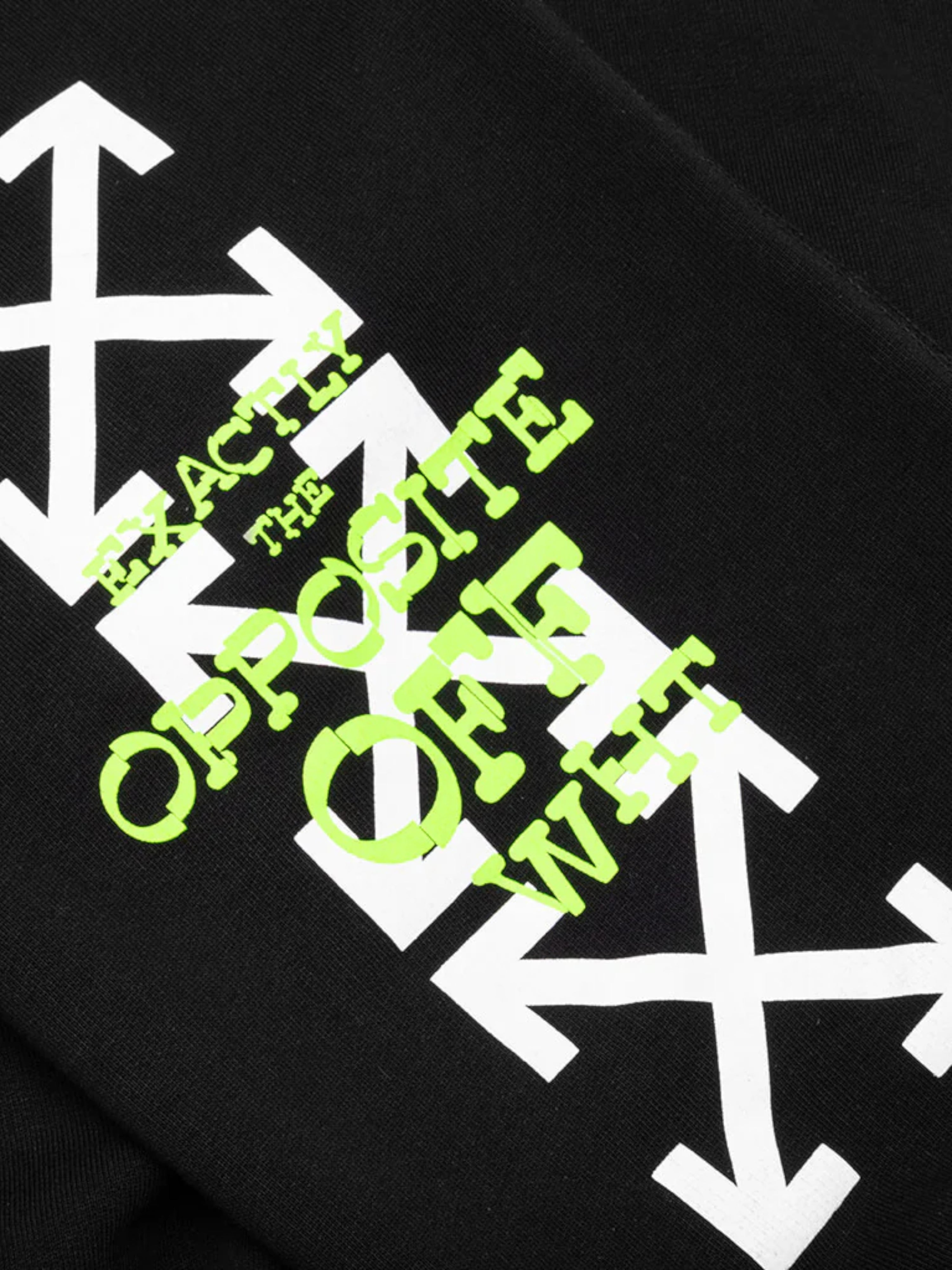 Off-White Opposite Arr Slim Sweatpants Black