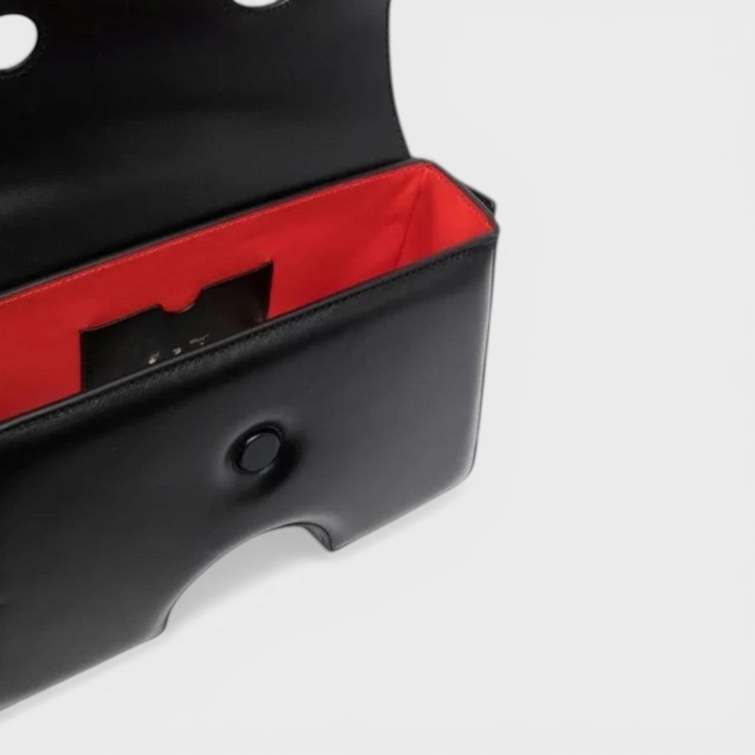 Burrow-27 Crossbody Bag Black Gold Tone