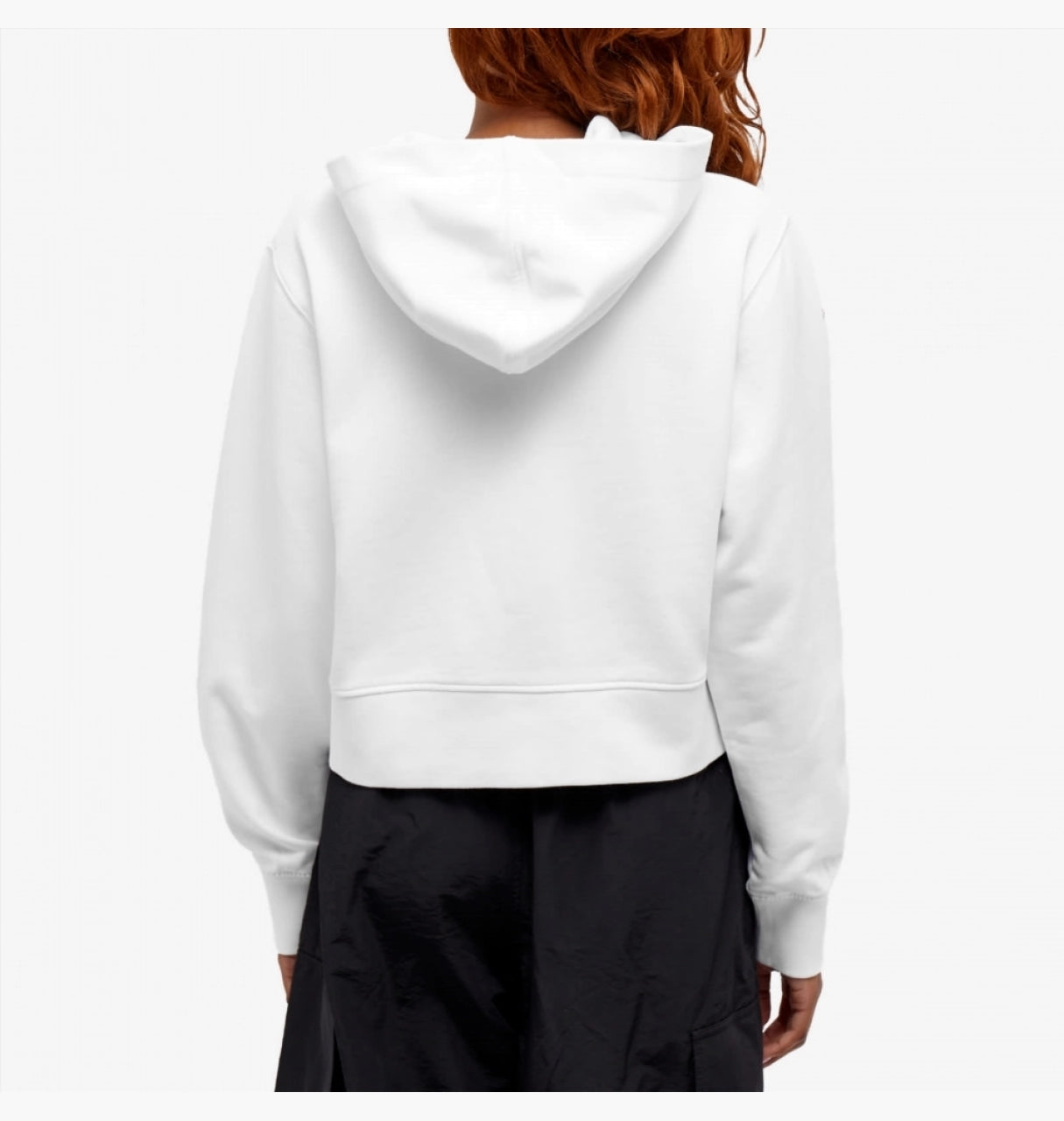 Palm Angels Mirage Fitted Hoodie Off White Light Grey M