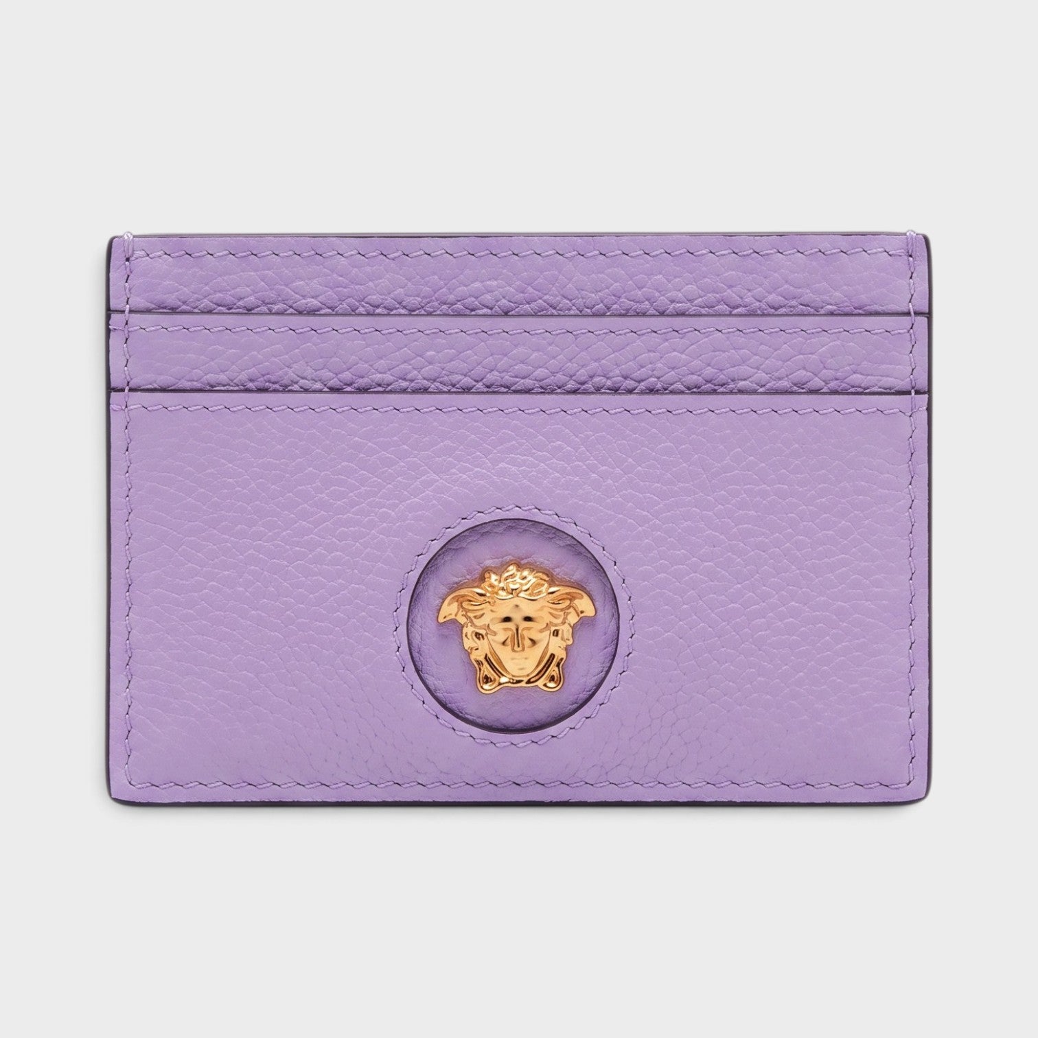 Medusa Card Case Lilac Gold