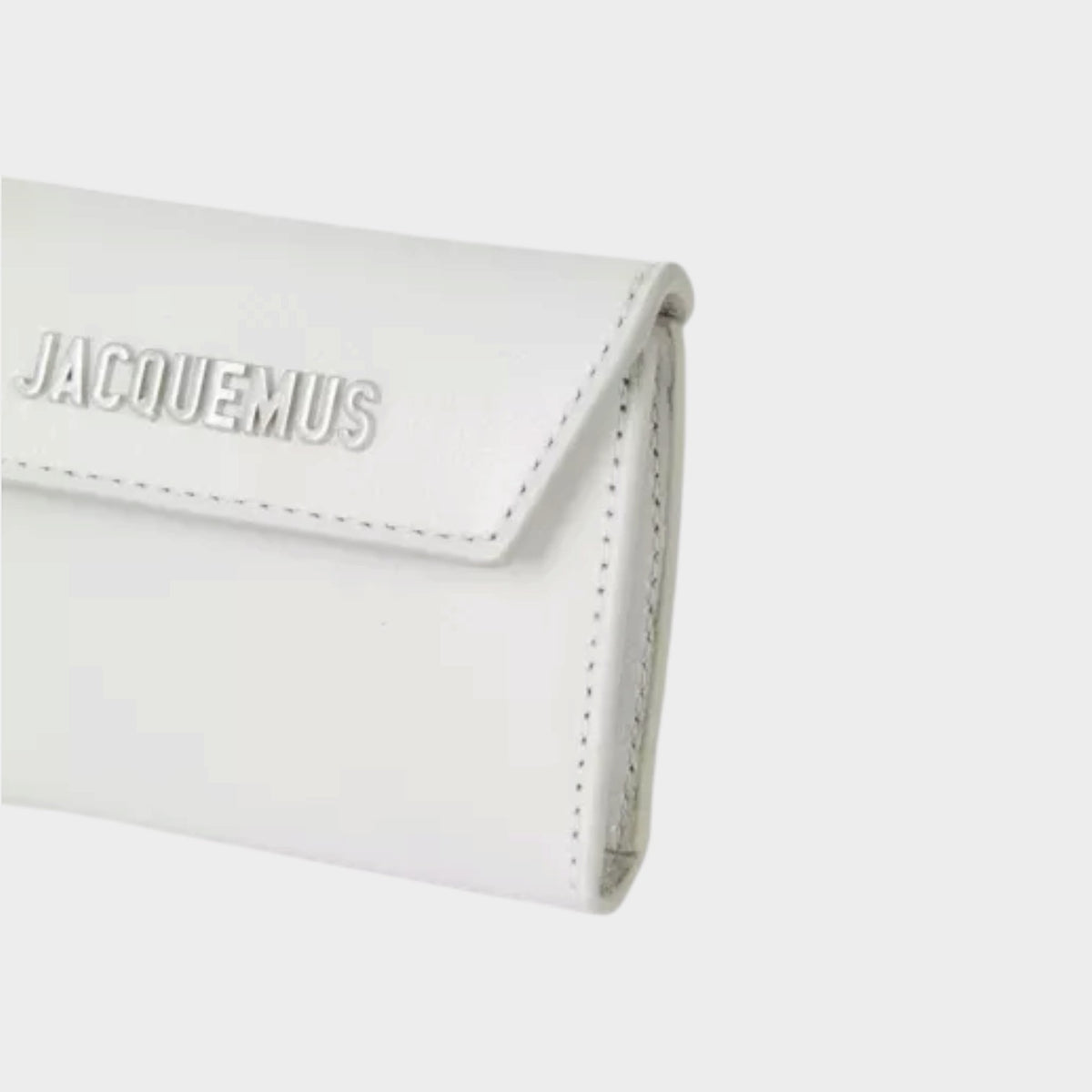 Le Porte Hand Sized Purse Light Grey