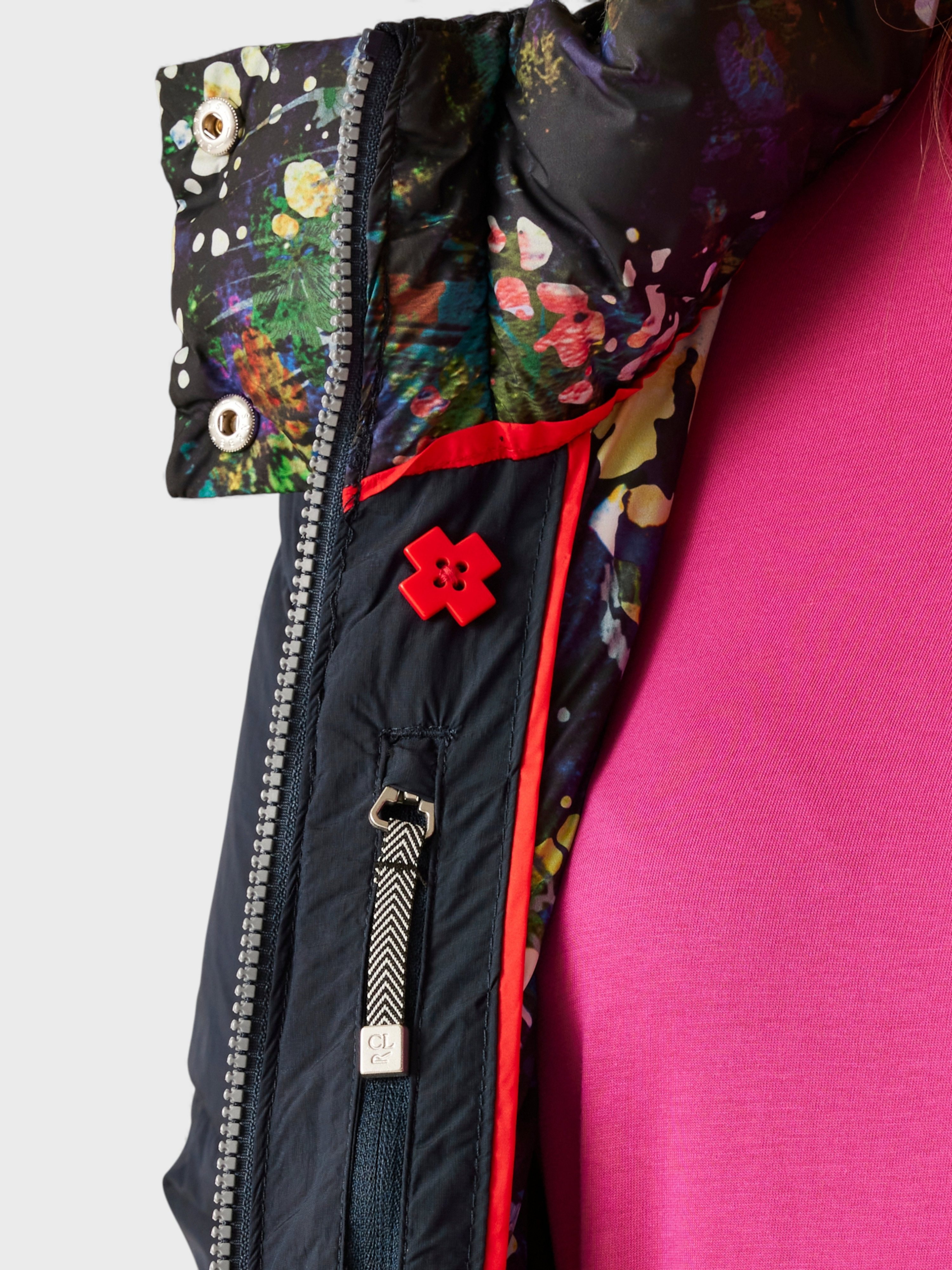 Christian Lacroix x Regatta Gallician Baffled Jacket Navy