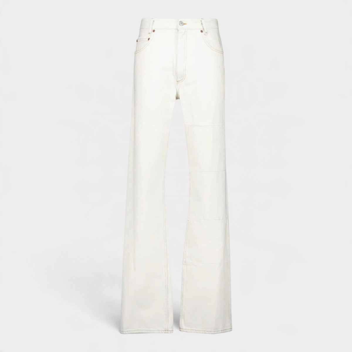 MM6 Panelled Jeans Off-White