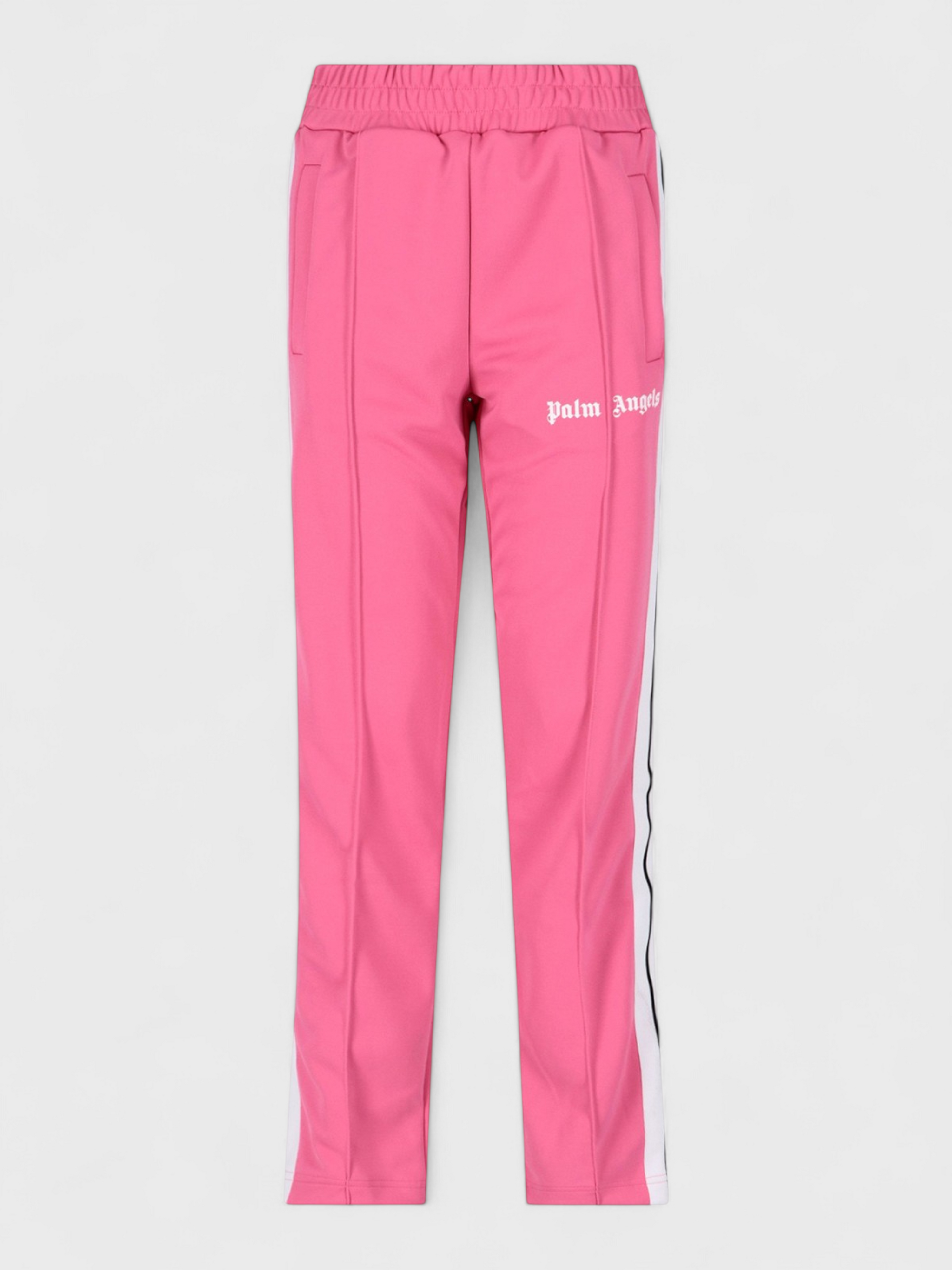 Palm Angels Women's Track Pants Fuchsia White