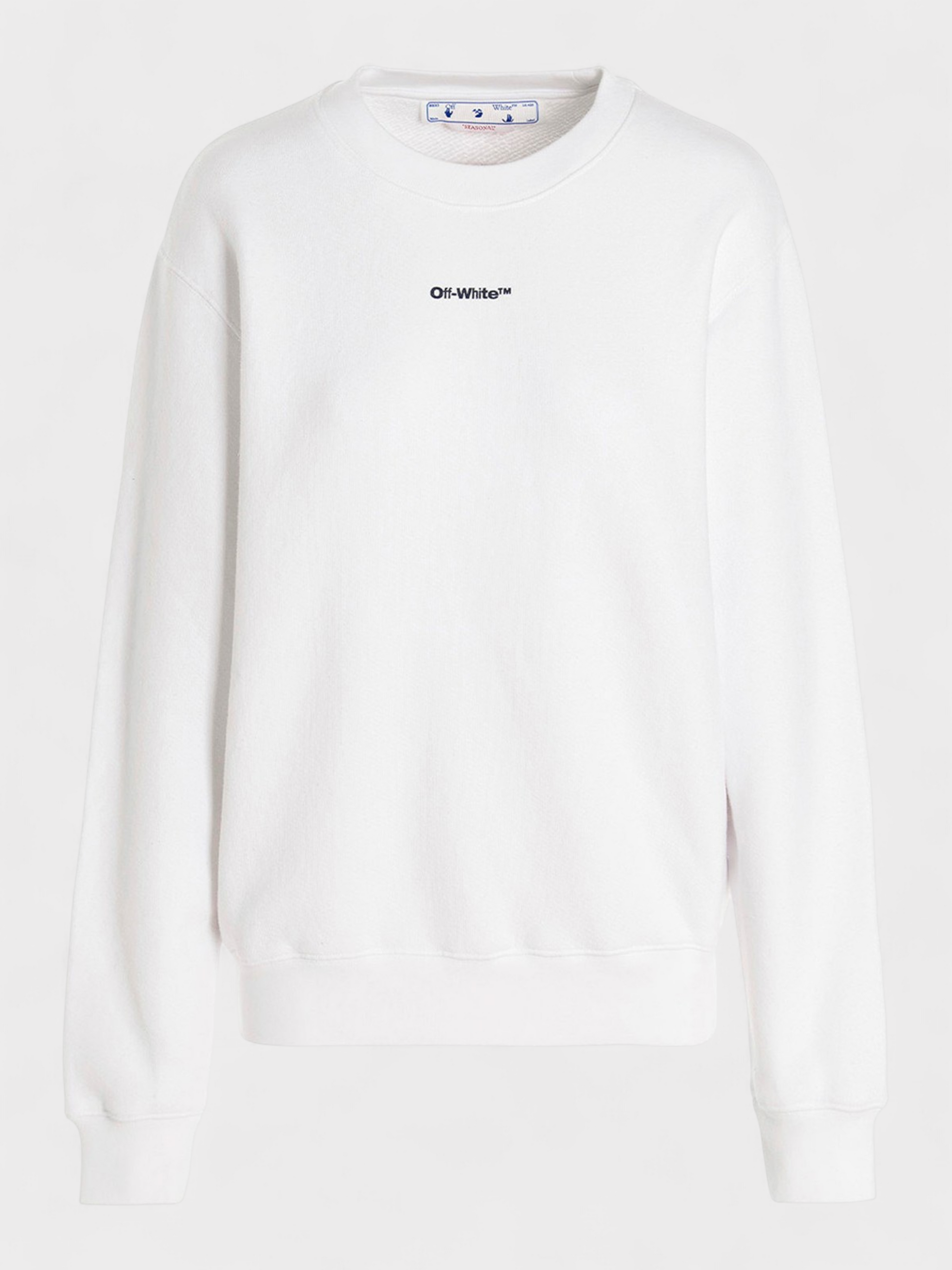 Off-White Tie Dye Arrow Crewneck White