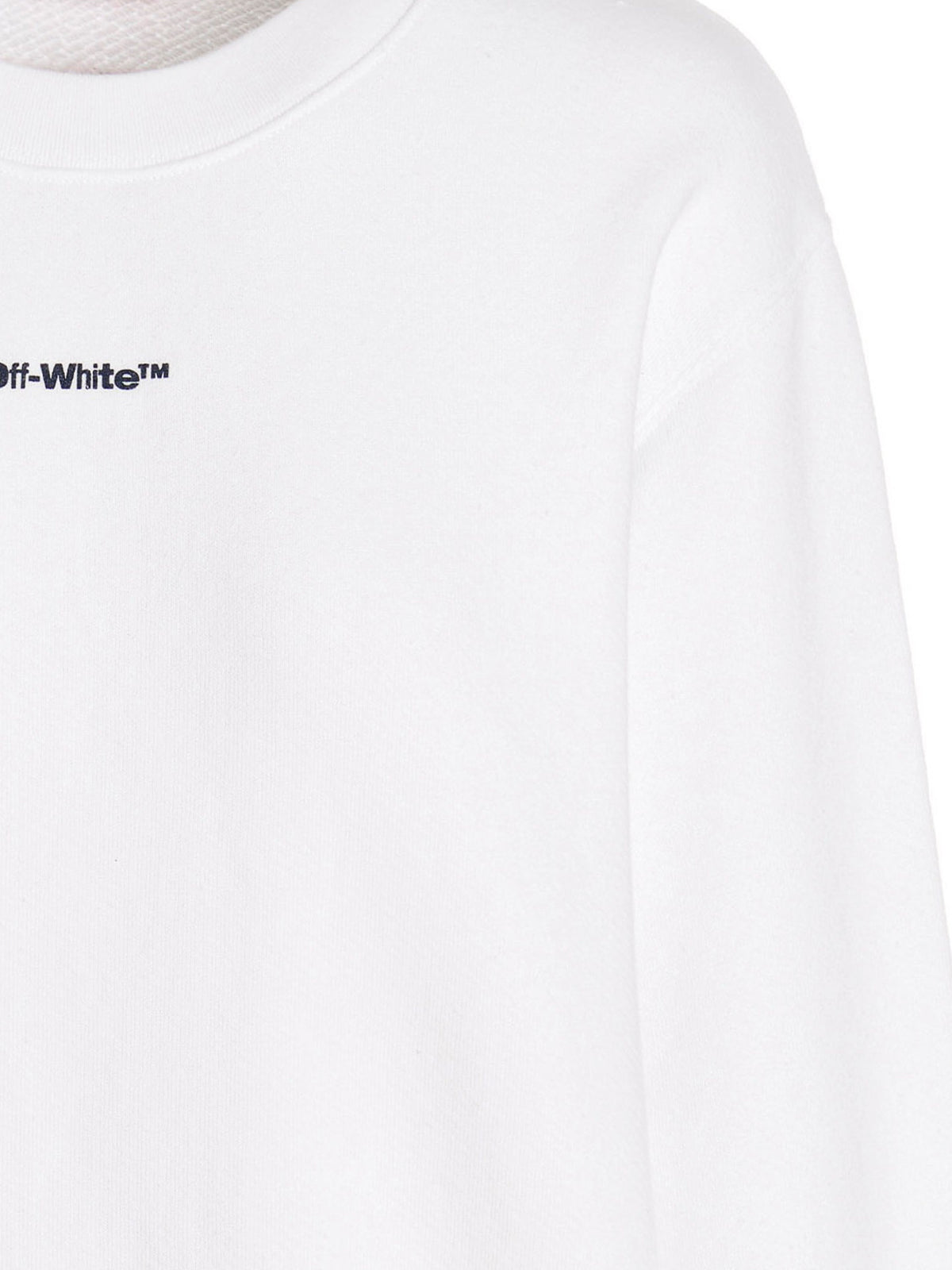 Off-White Tie Dye Arrow Crewneck White