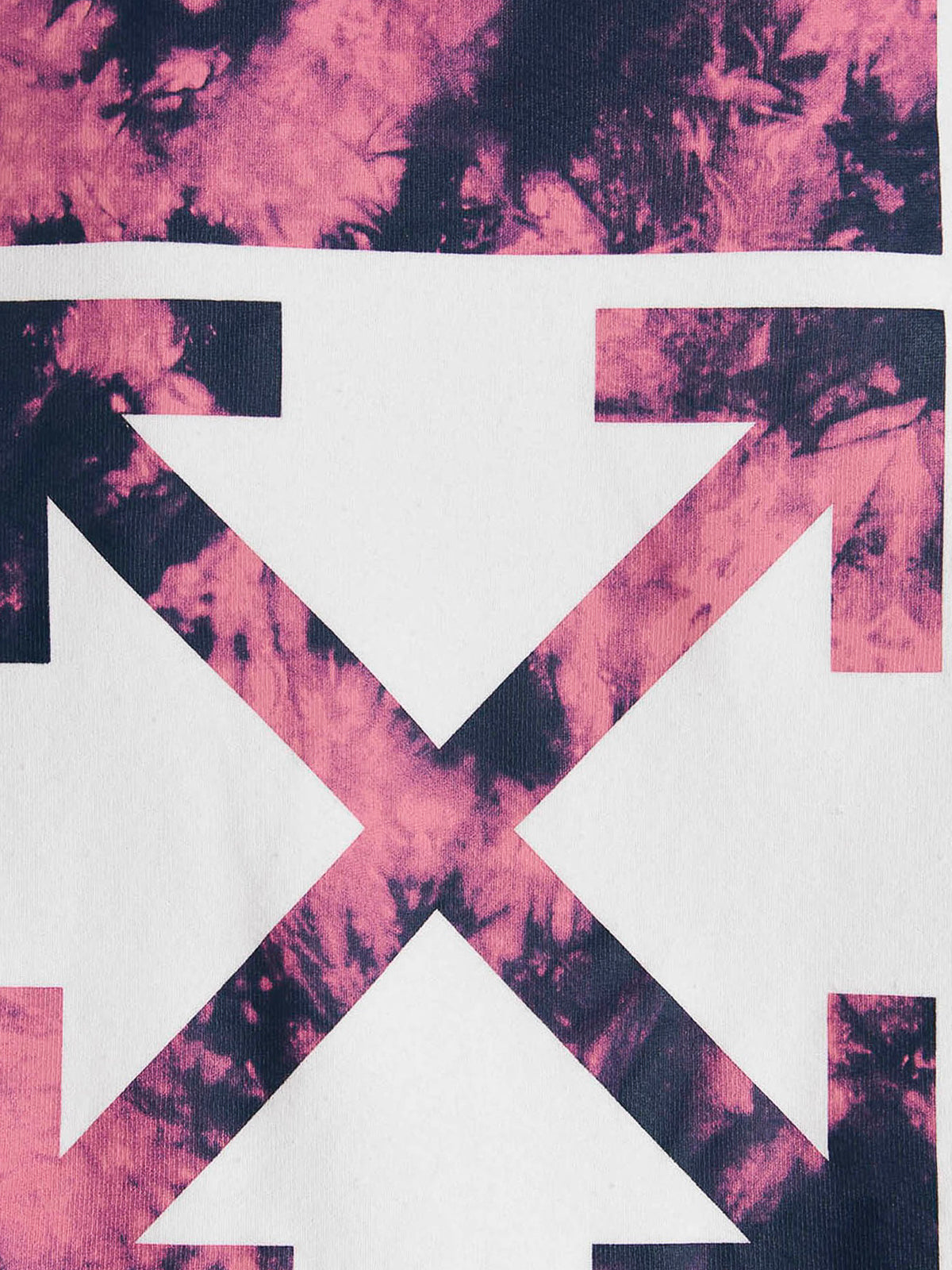Off-White Tie Dye Arrow Crewneck White