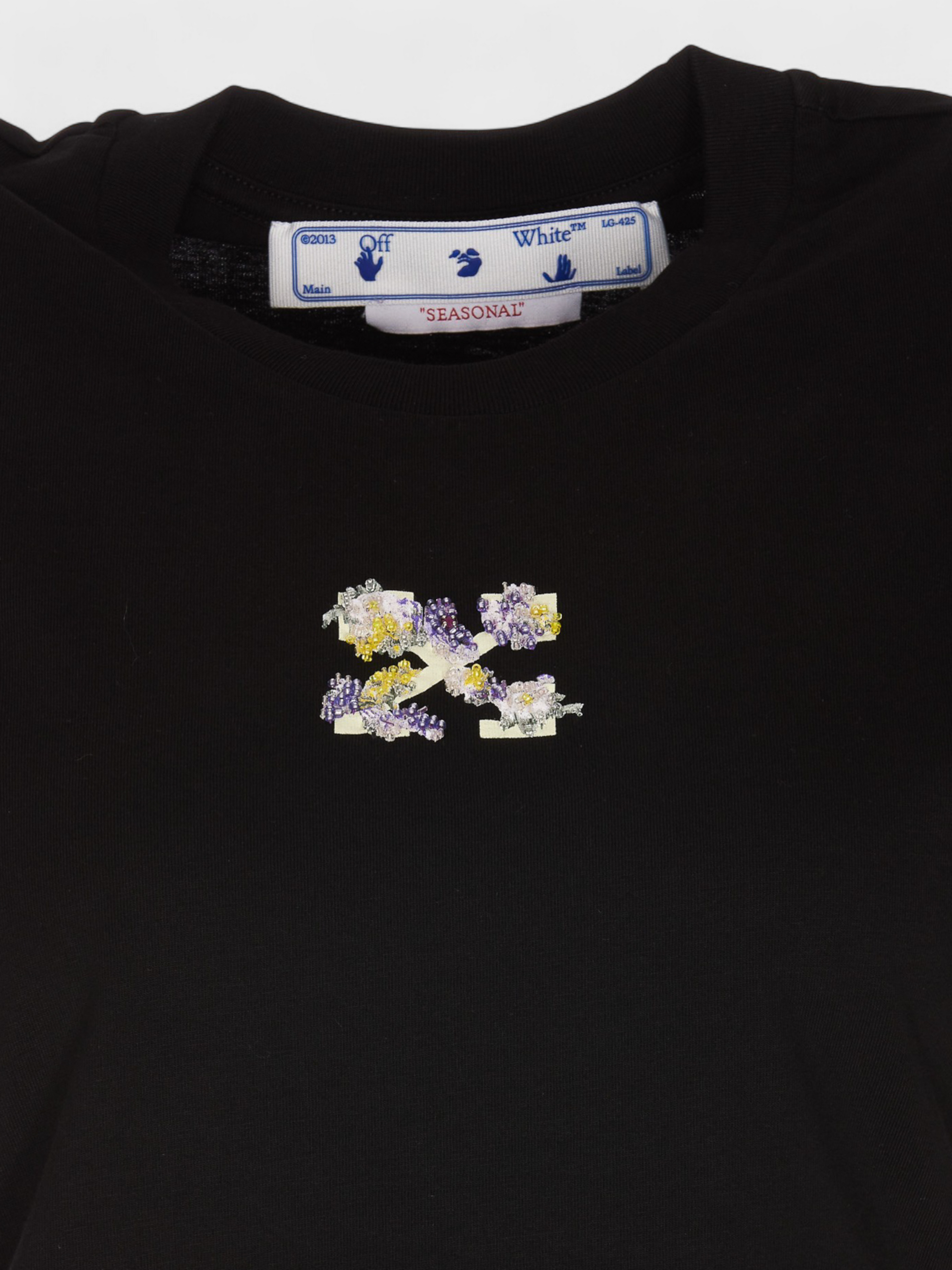 Off-White Flower Arrow Shirt Black