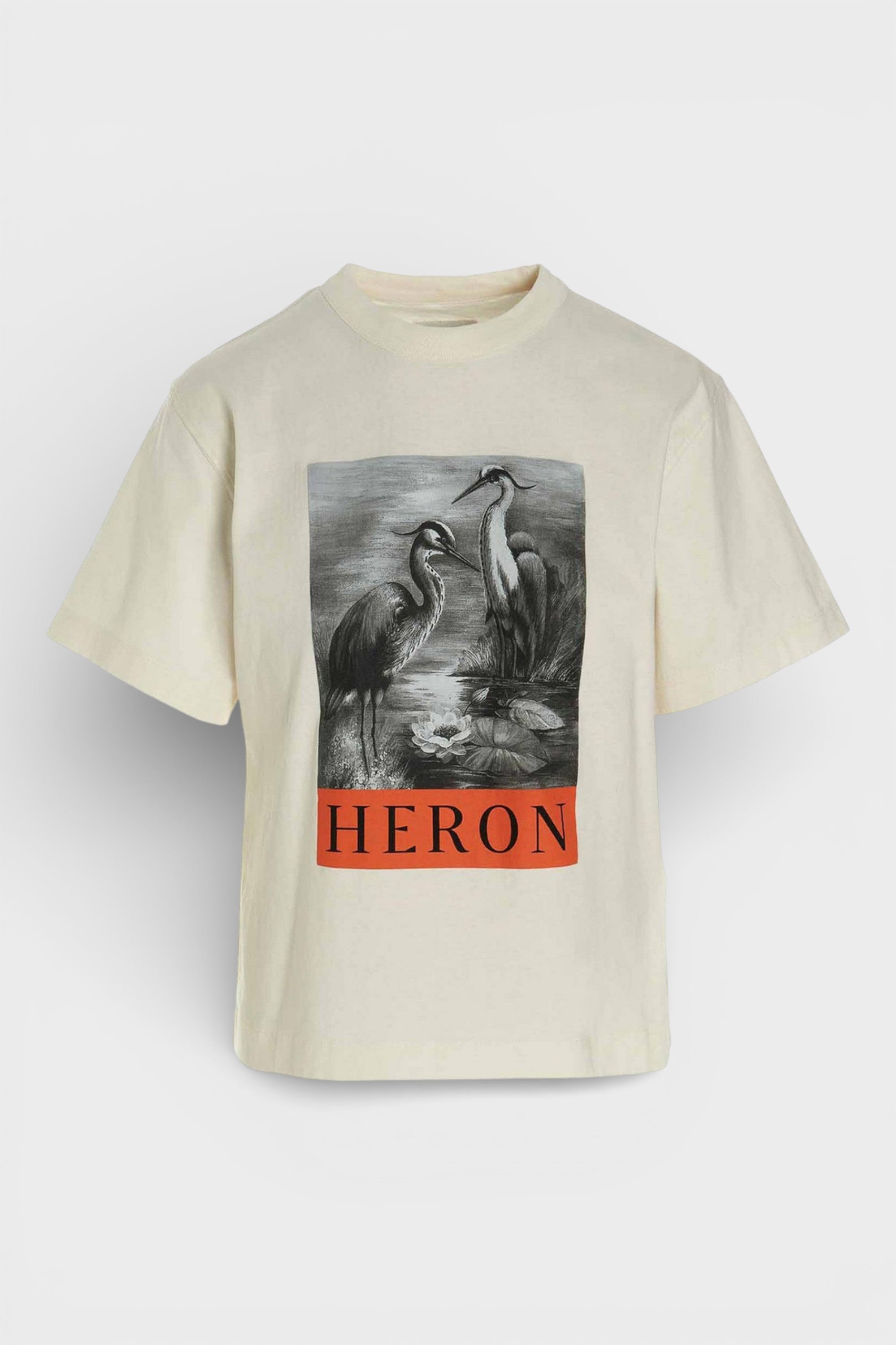 Heron Preston Logo T-shirt White Black
