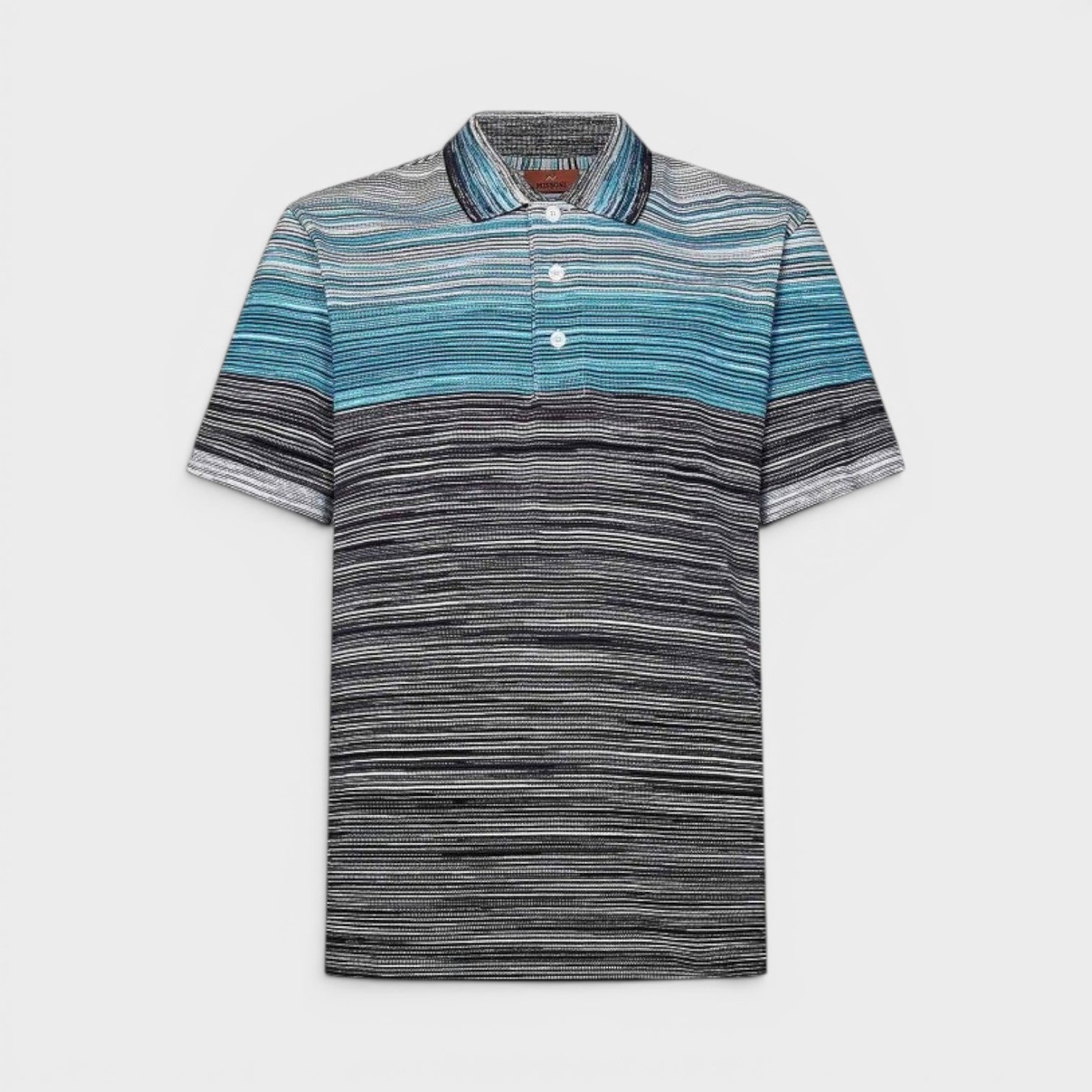 Space Dye Short Sleeve Polo Shirt