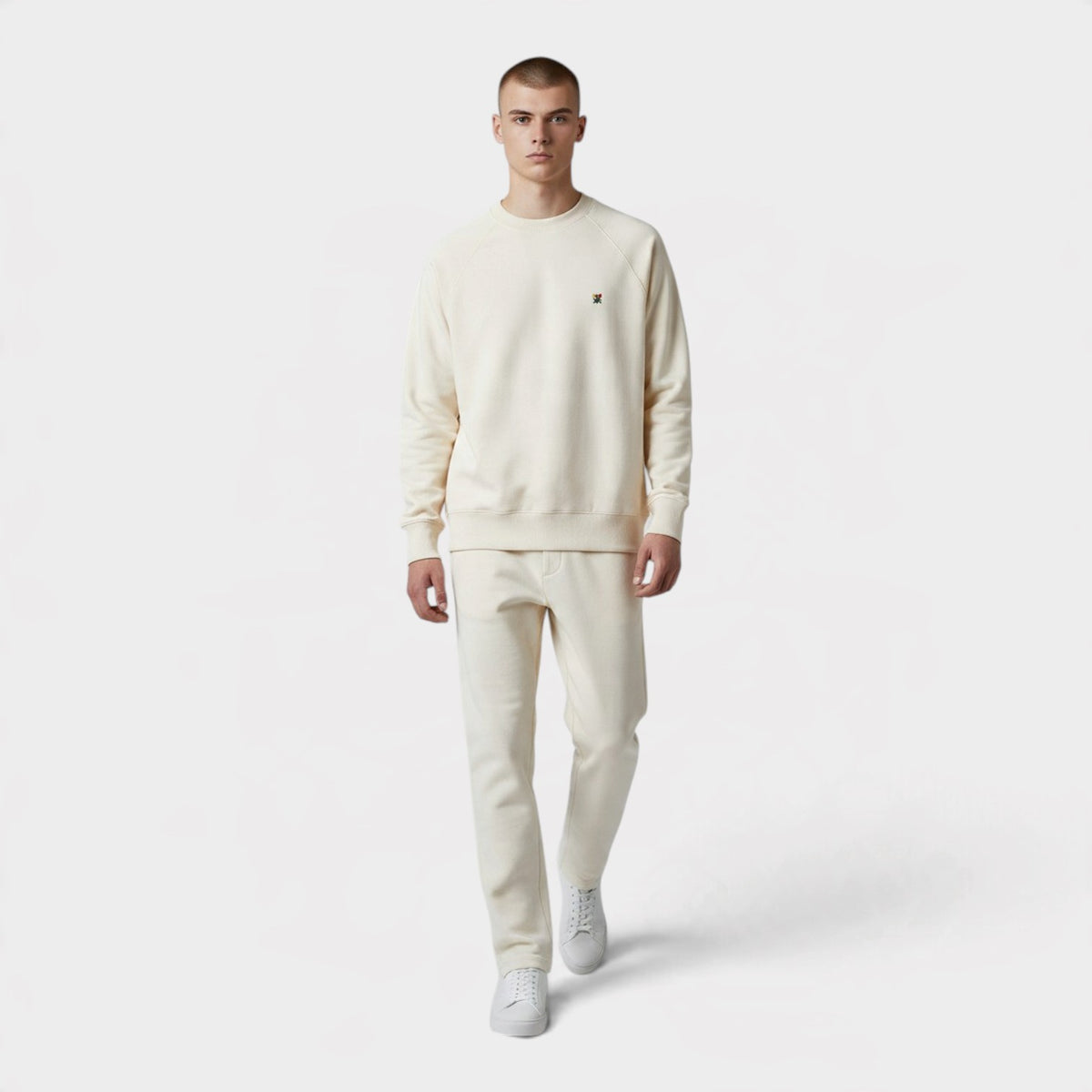 Crest Crewneck Sweatshirt Pristine