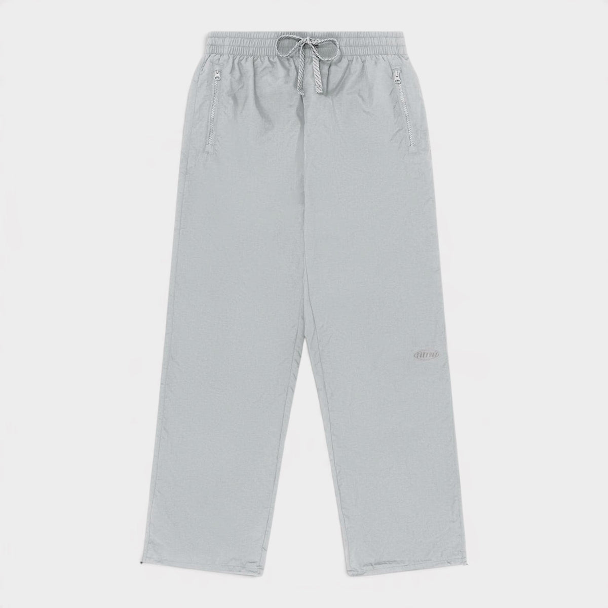Sport Logo Nylon Pant Light Grey