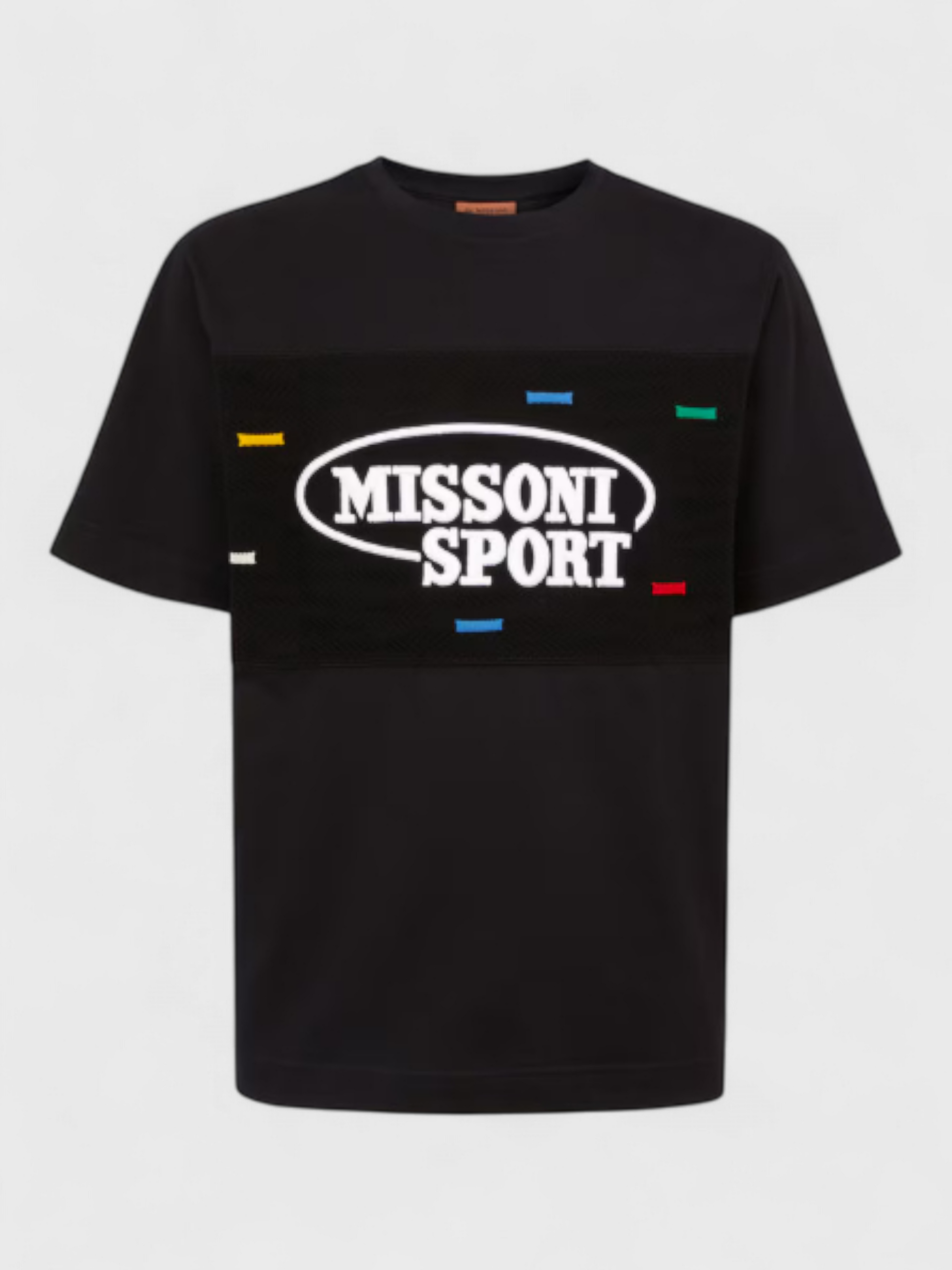 Missoni Sport Logo T-Shirt Black