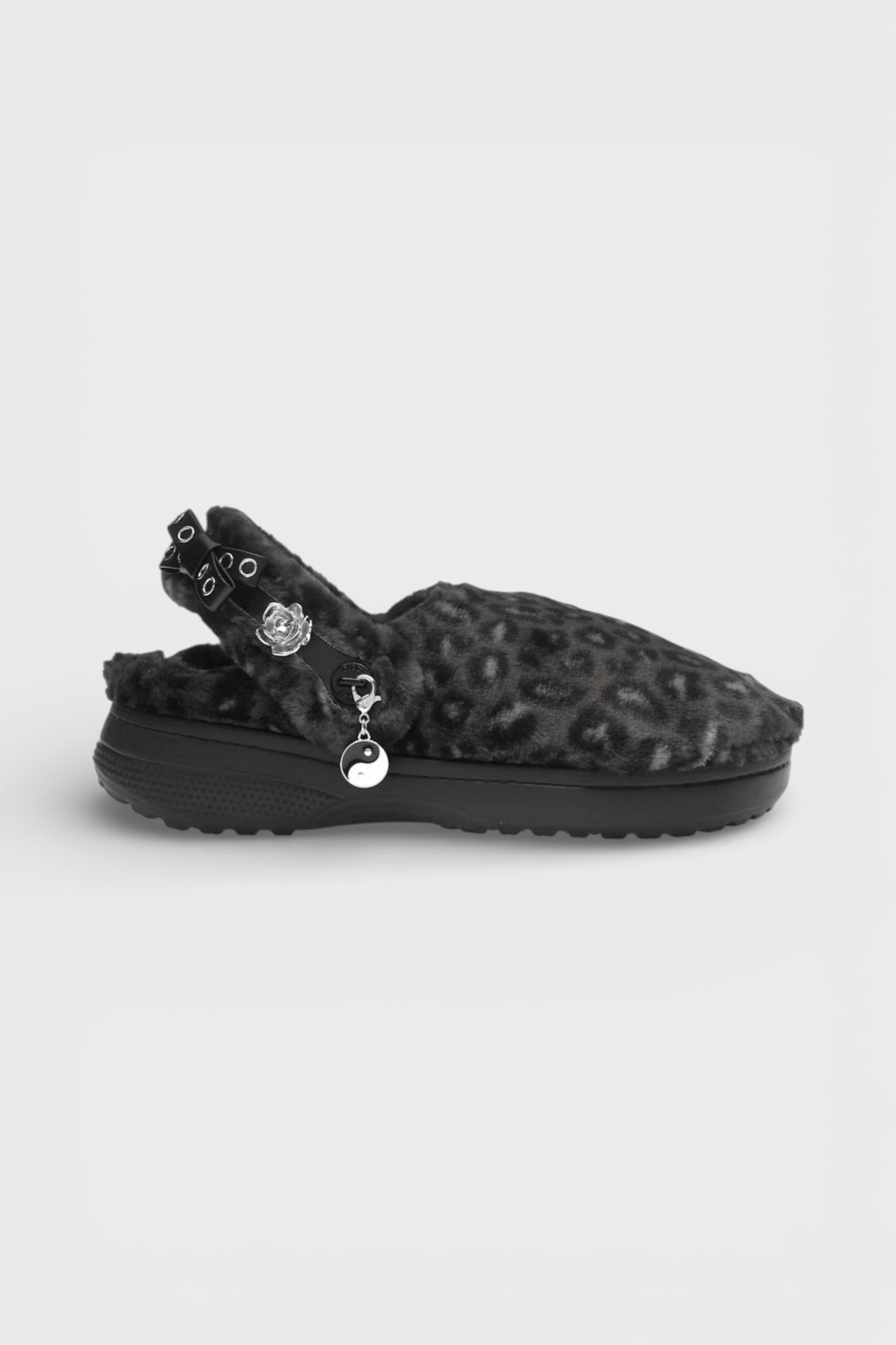 Crocs Classic Unfurgettable Clog Black Leopard