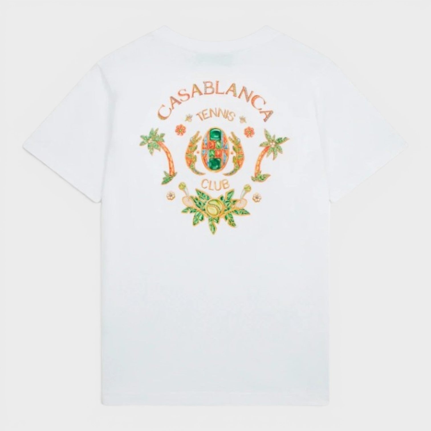 Joyaux D'Afrique Tennis Club Printed T-Shirt White