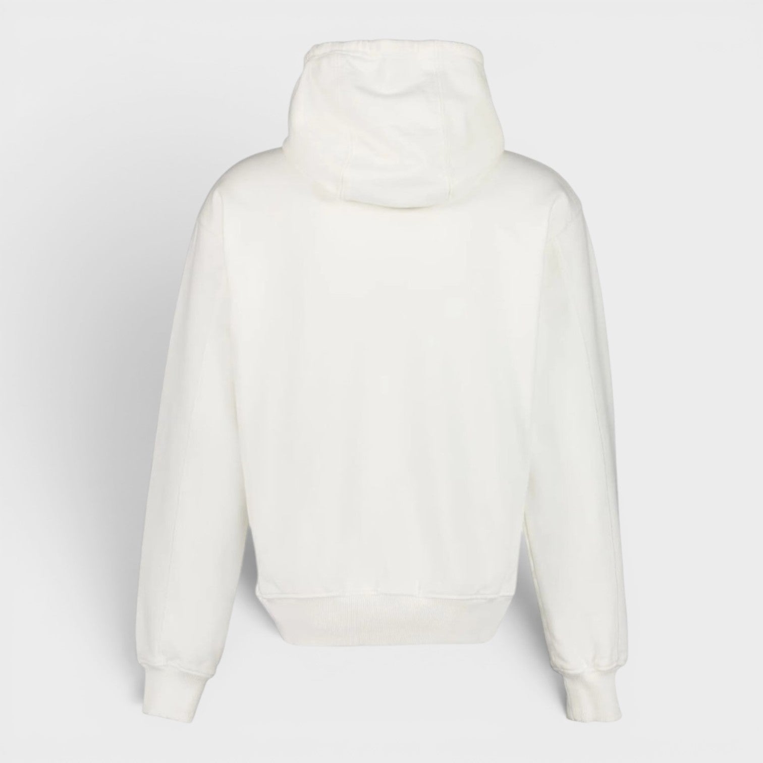 Casa Way Mountain Printed Hoodie Off White