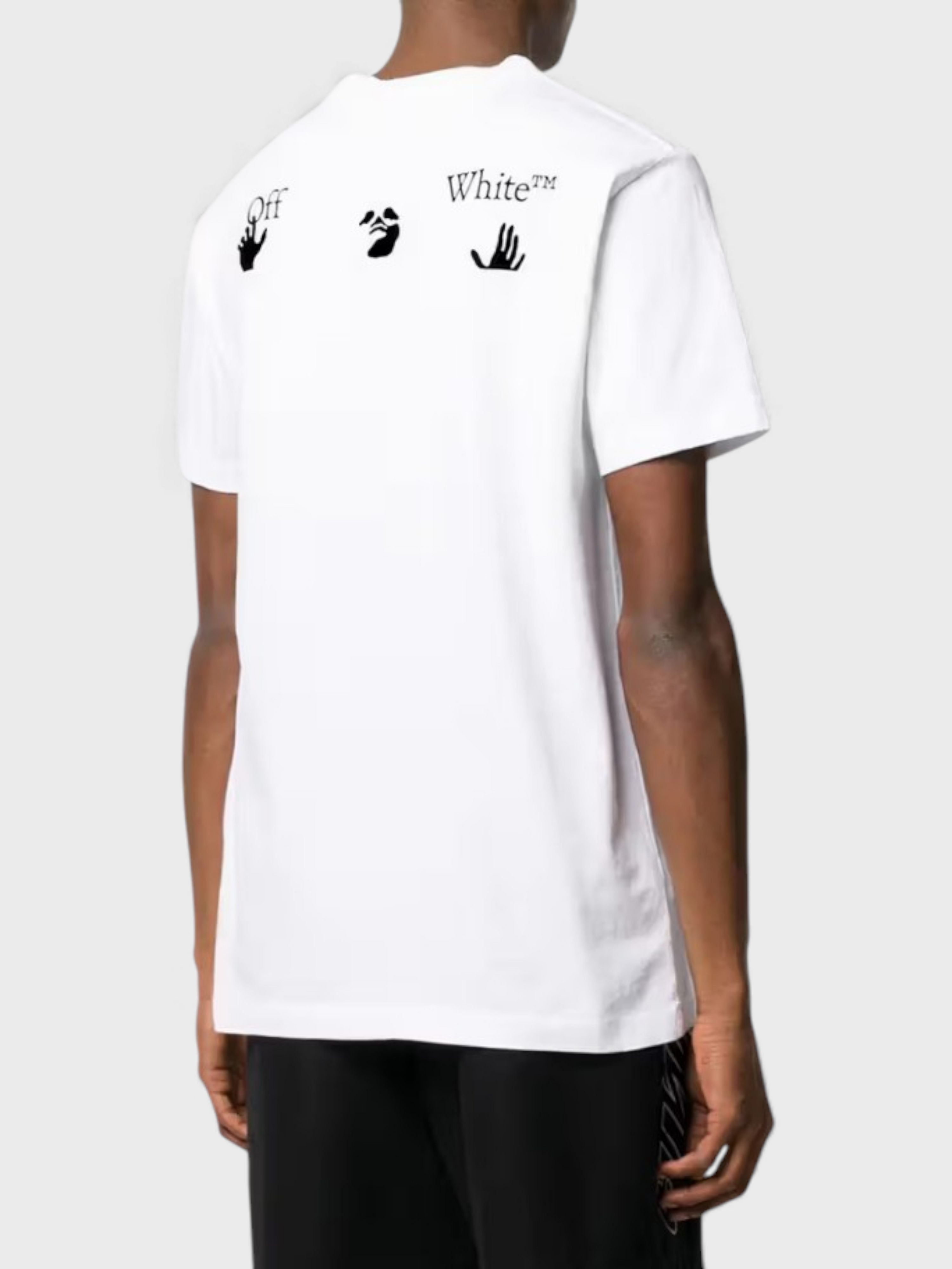 Off-White "I Support Young Black Business." ISYBB T-Shirt White