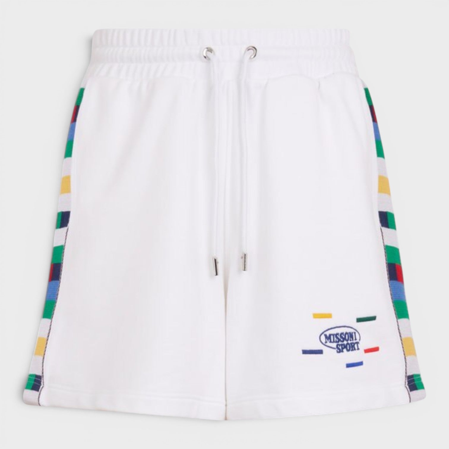 Logo Jersey Shorts White