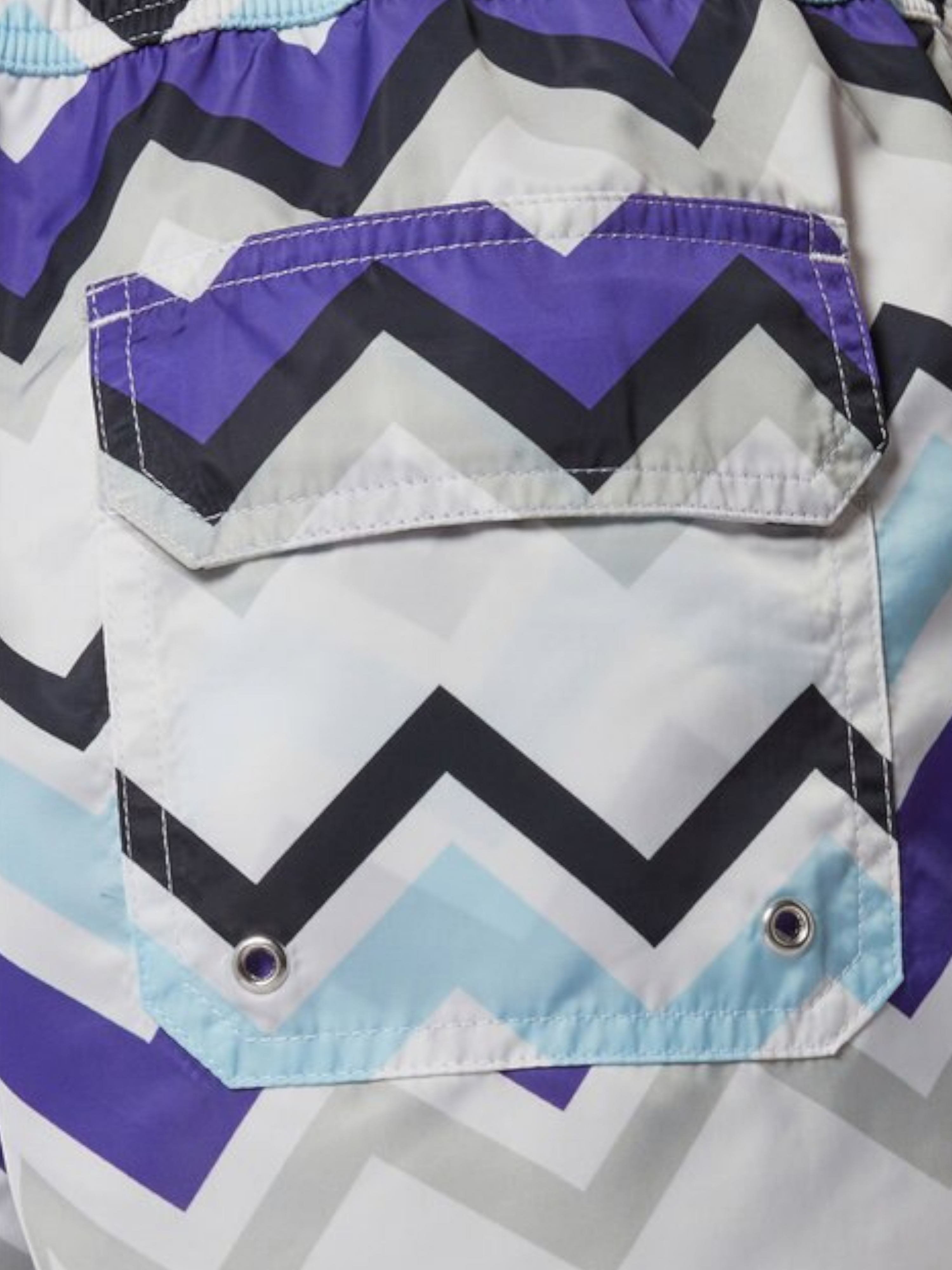 Missoni Macro Zigzag Print Swimshorts