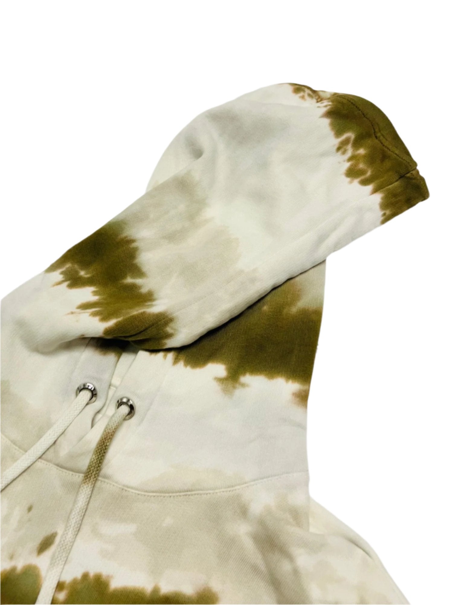 Givenchy Tie Dye Hearts Oversized Hoodie White / Green