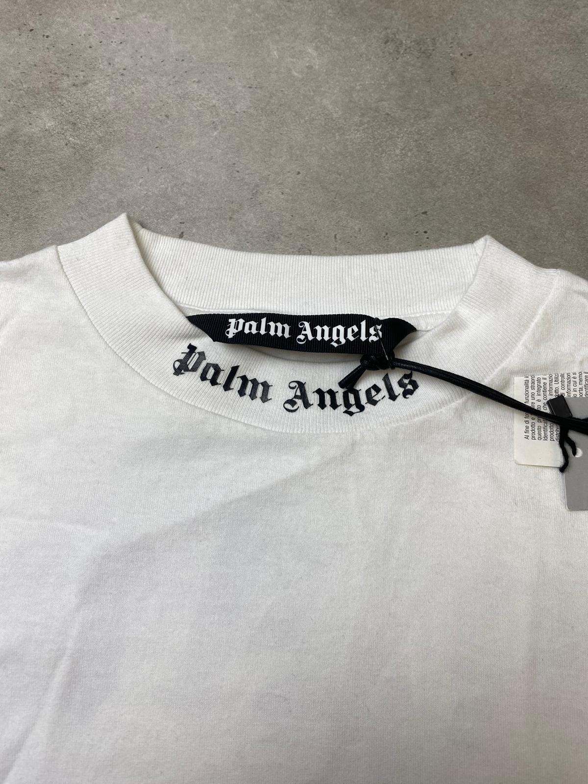 Palm Angels Classic Logo Over Shirt White M