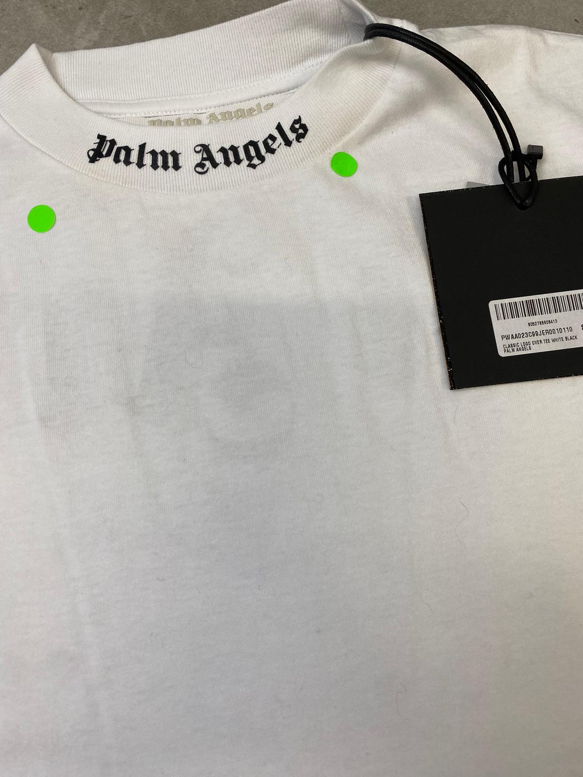 Palm Angels Classic Logo Over T Shirt White S