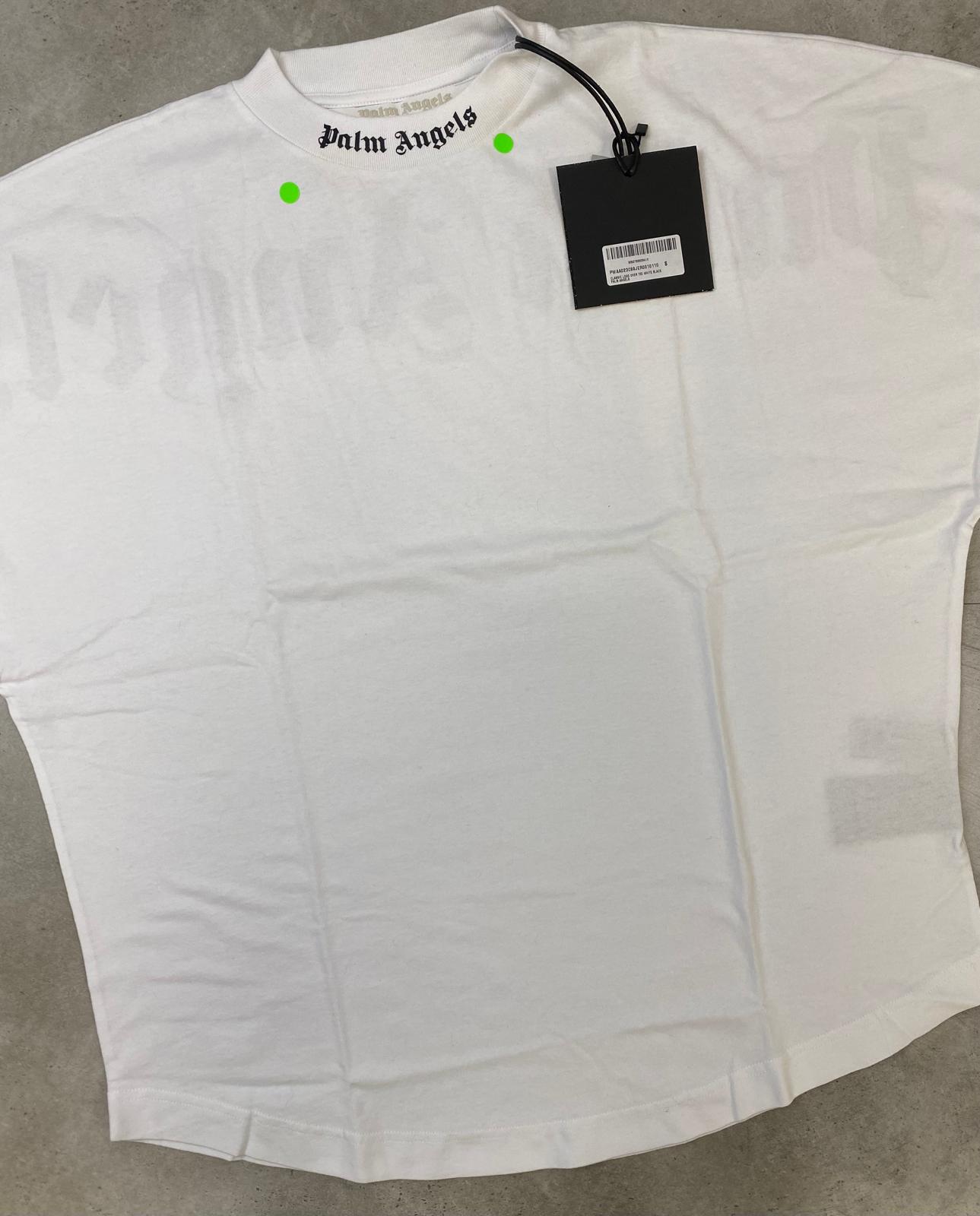 Palm Angels Classic Logo Over T Shirt White S