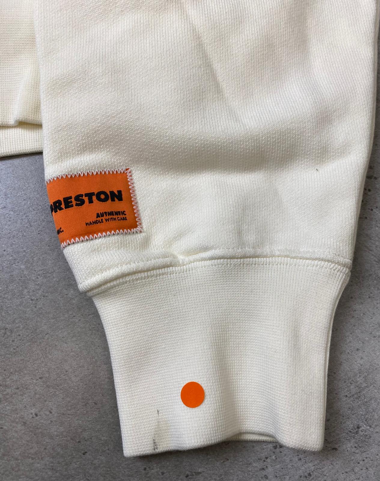 Heron Preston Print Hoodie White XS