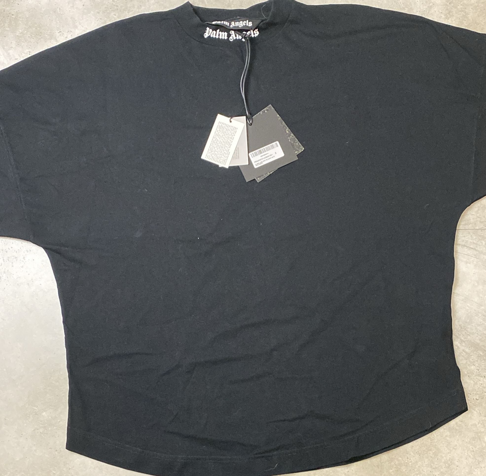 Palm Angels Classic Logo Over Tee Black S