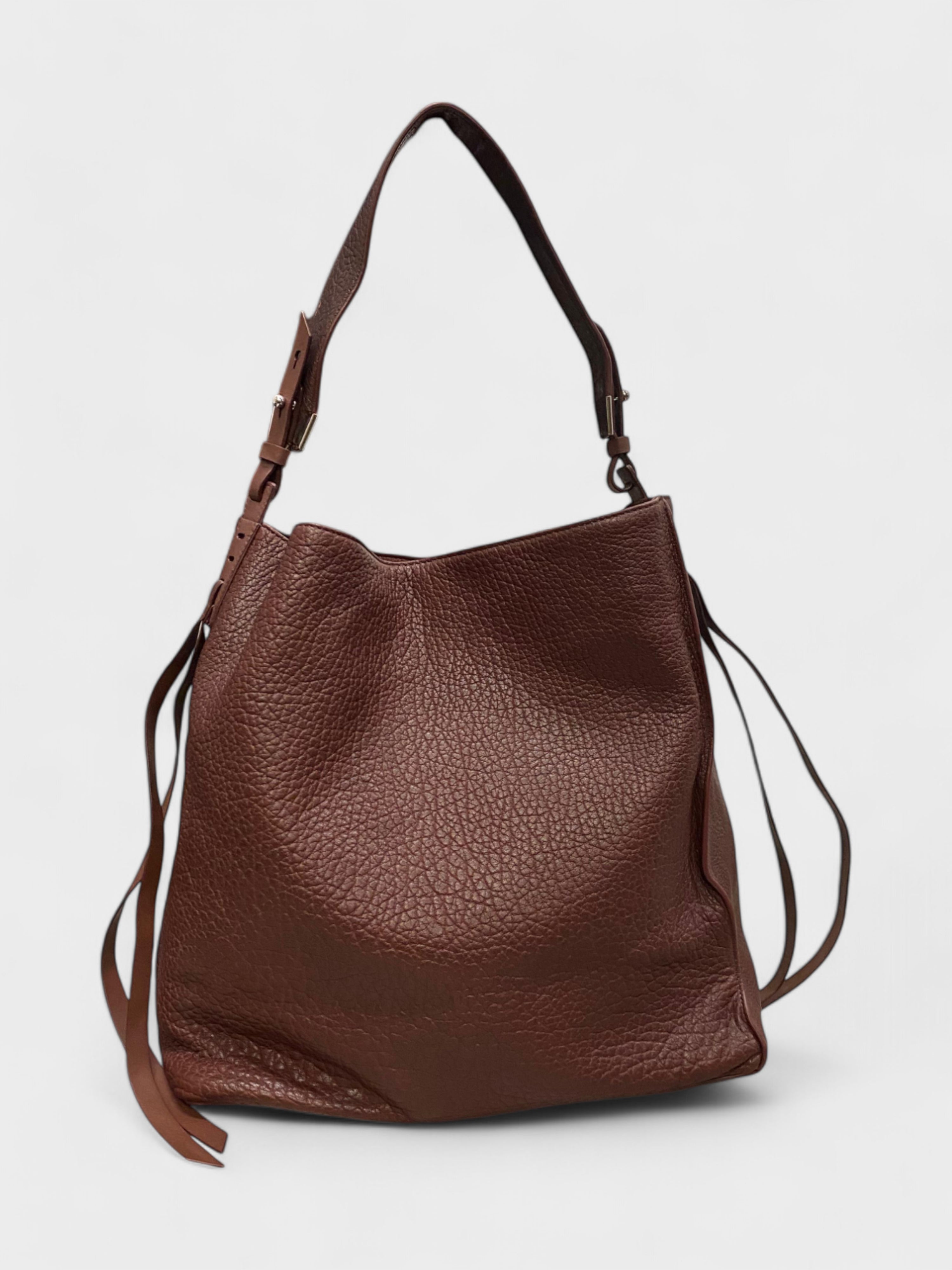 All Saints Tote Bag Brown