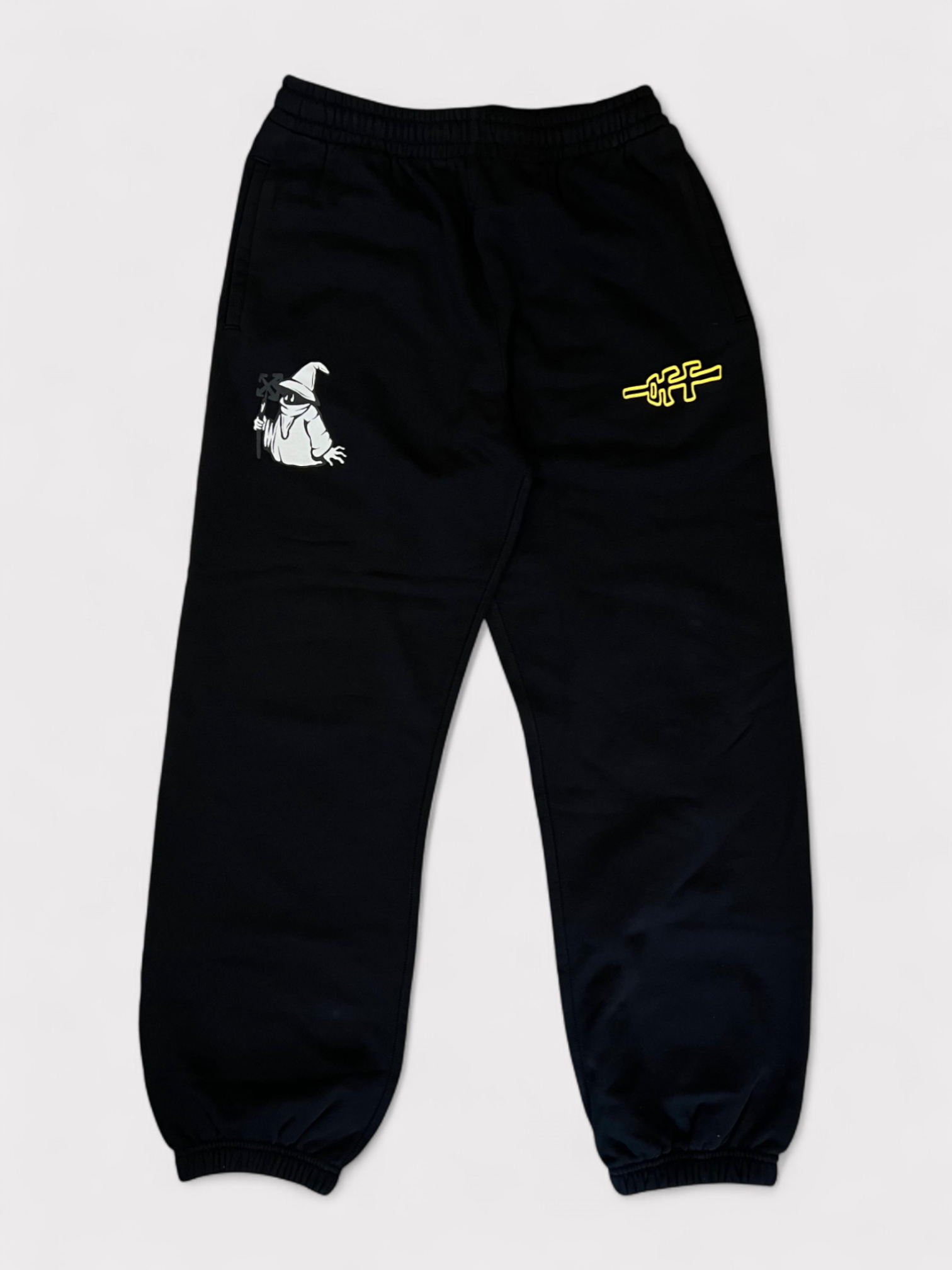 Off-White Cross Off Wiz Slim Sweatpants Black