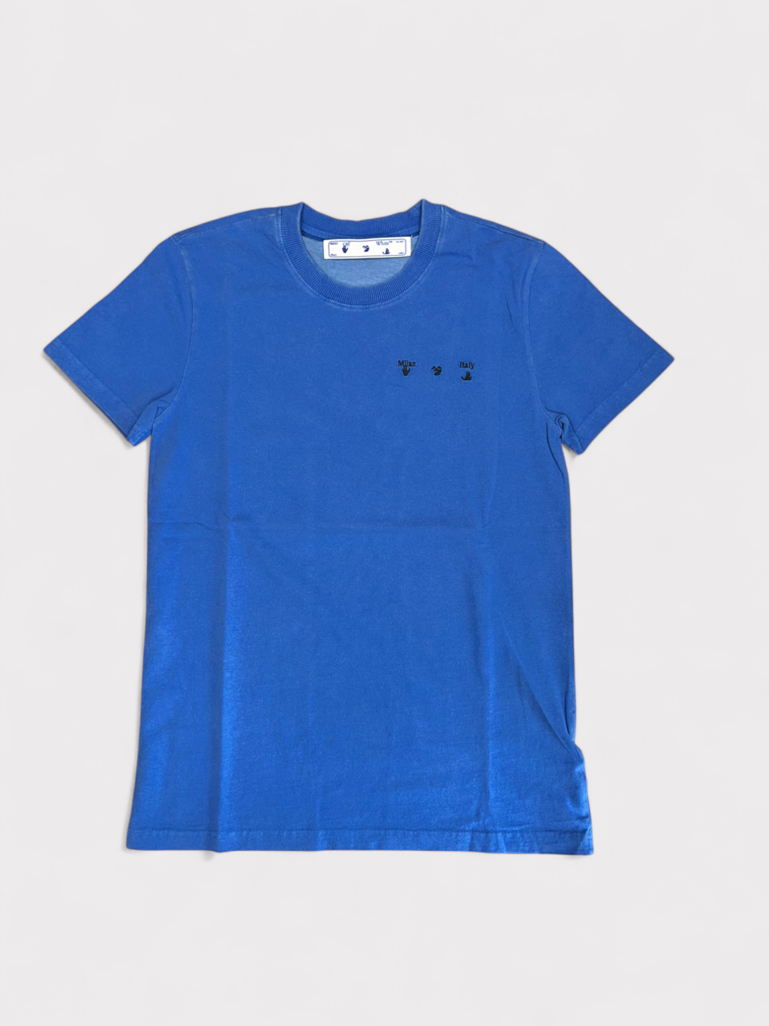 Off-White Arrow Vintage Casual Tee Blue