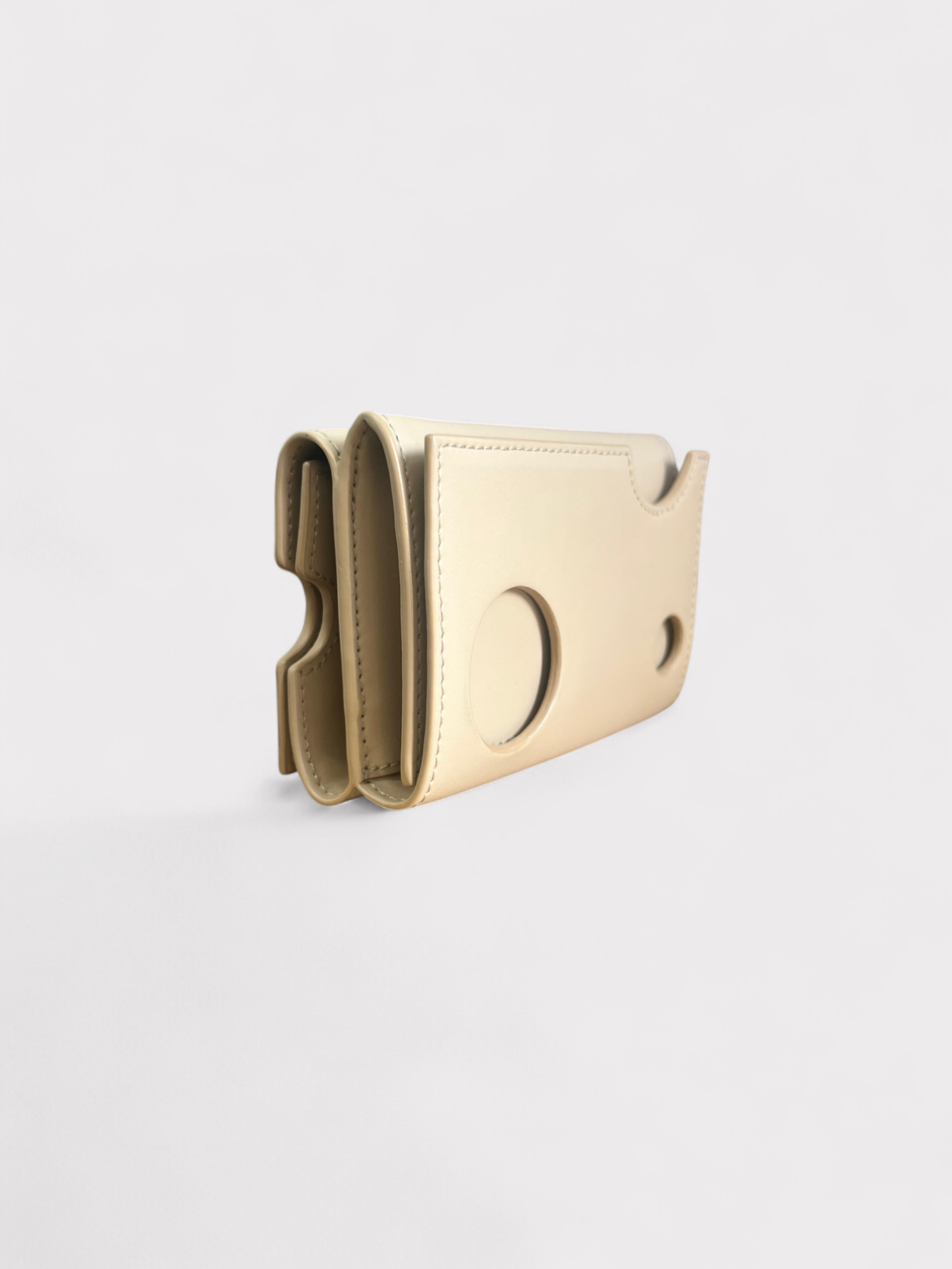 Off-White Burrow Mini Wallet Camel